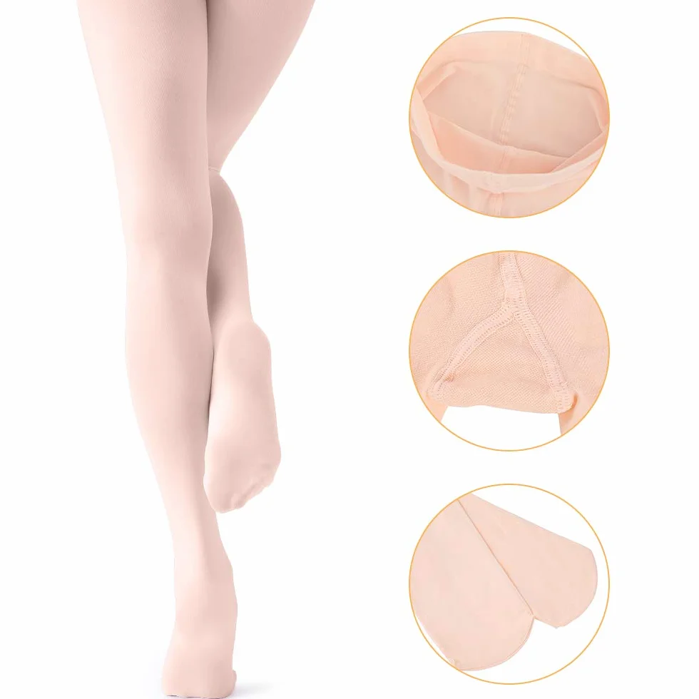 Collants de danse classique pour enfants et adultes