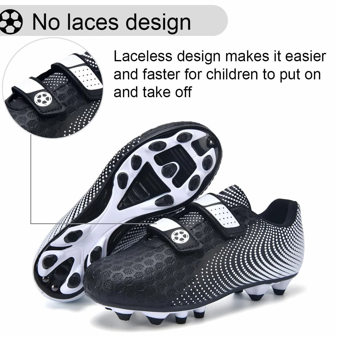 Chaussures de Football Garçon Enfant Antidérapant Basses Baskets Extérieur 28-37 EU