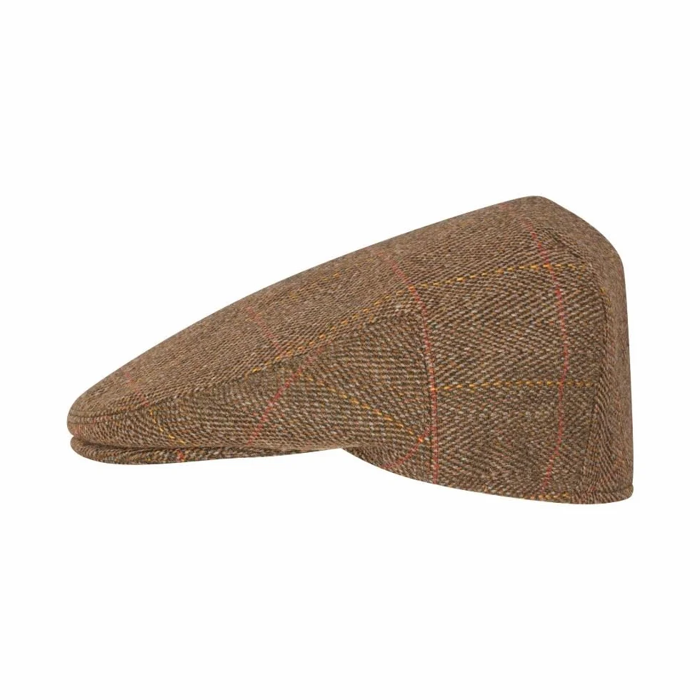 Walker & Hawkes Cambridge Casquette Plate Derby Tweed Chasse Campagne