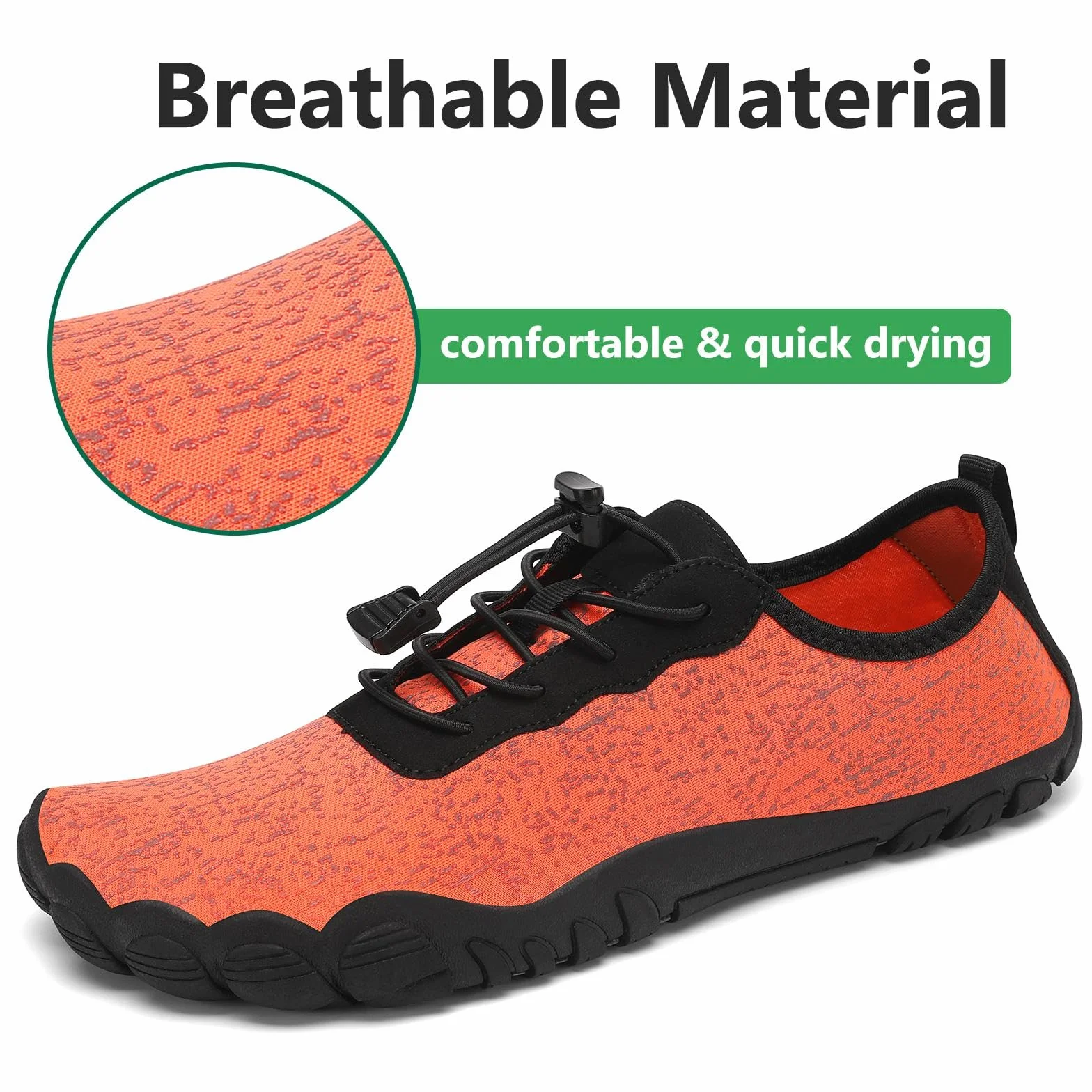 SAGUARO Chaussures Sport Aquatique Semelle Épaisse Mixte Adulte