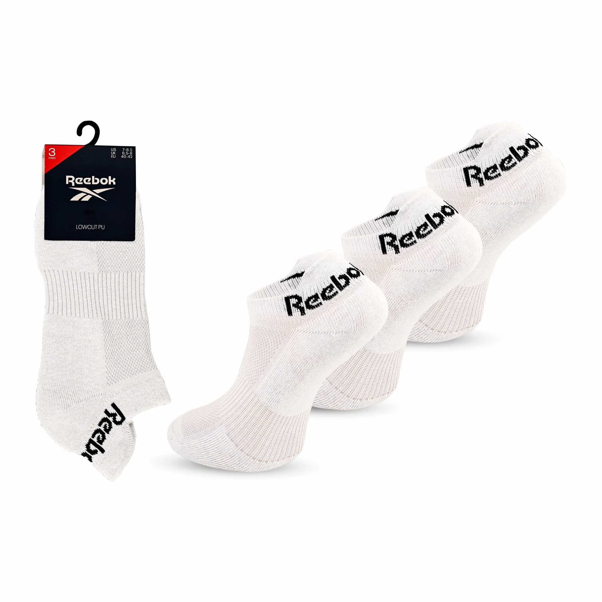 Reebok R0356p SOCKS Mixte lot de 3