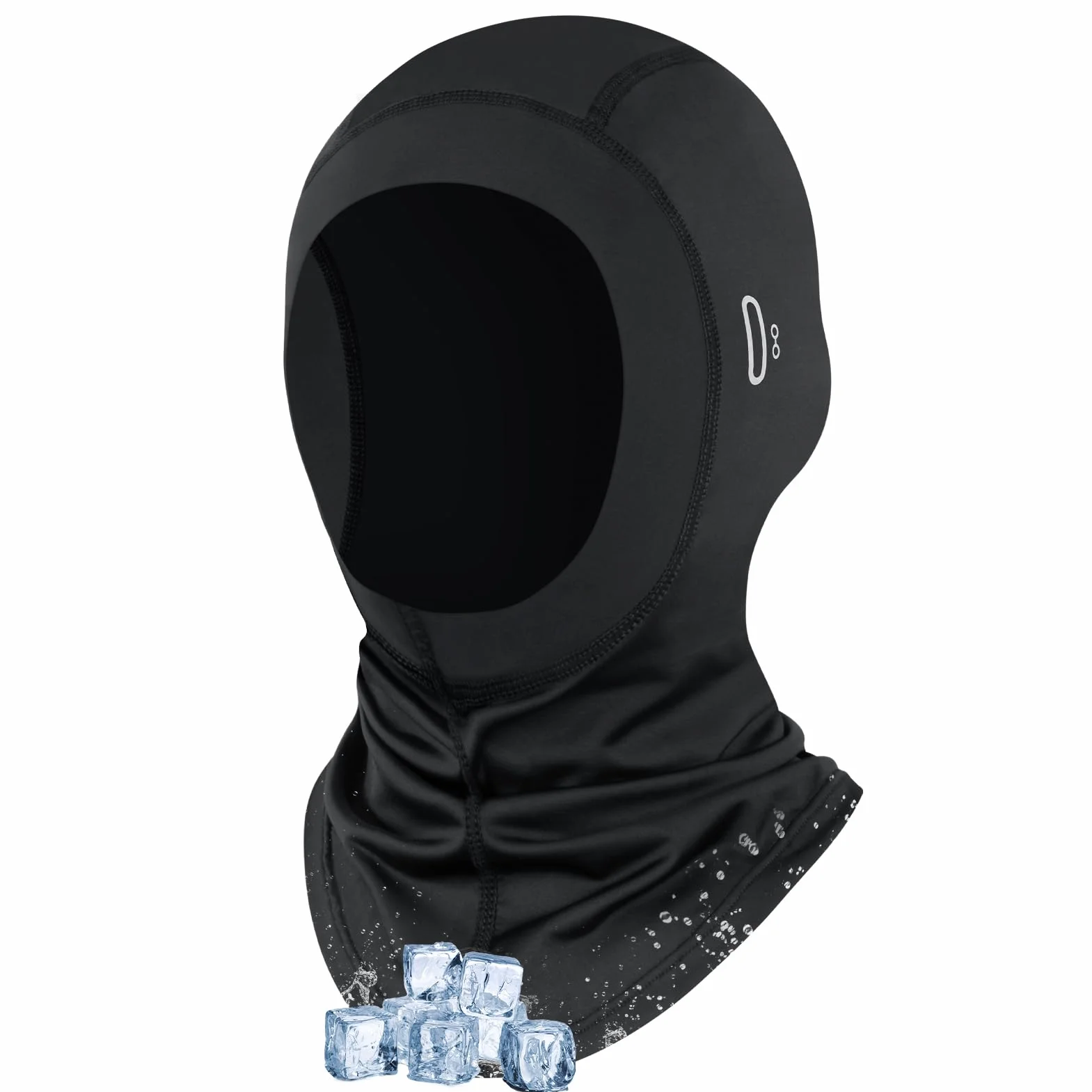 MELLIEX Cagoule Rafraîchissant Été Homme Femme avec Trous pour Lunettes Cyclisme Moto