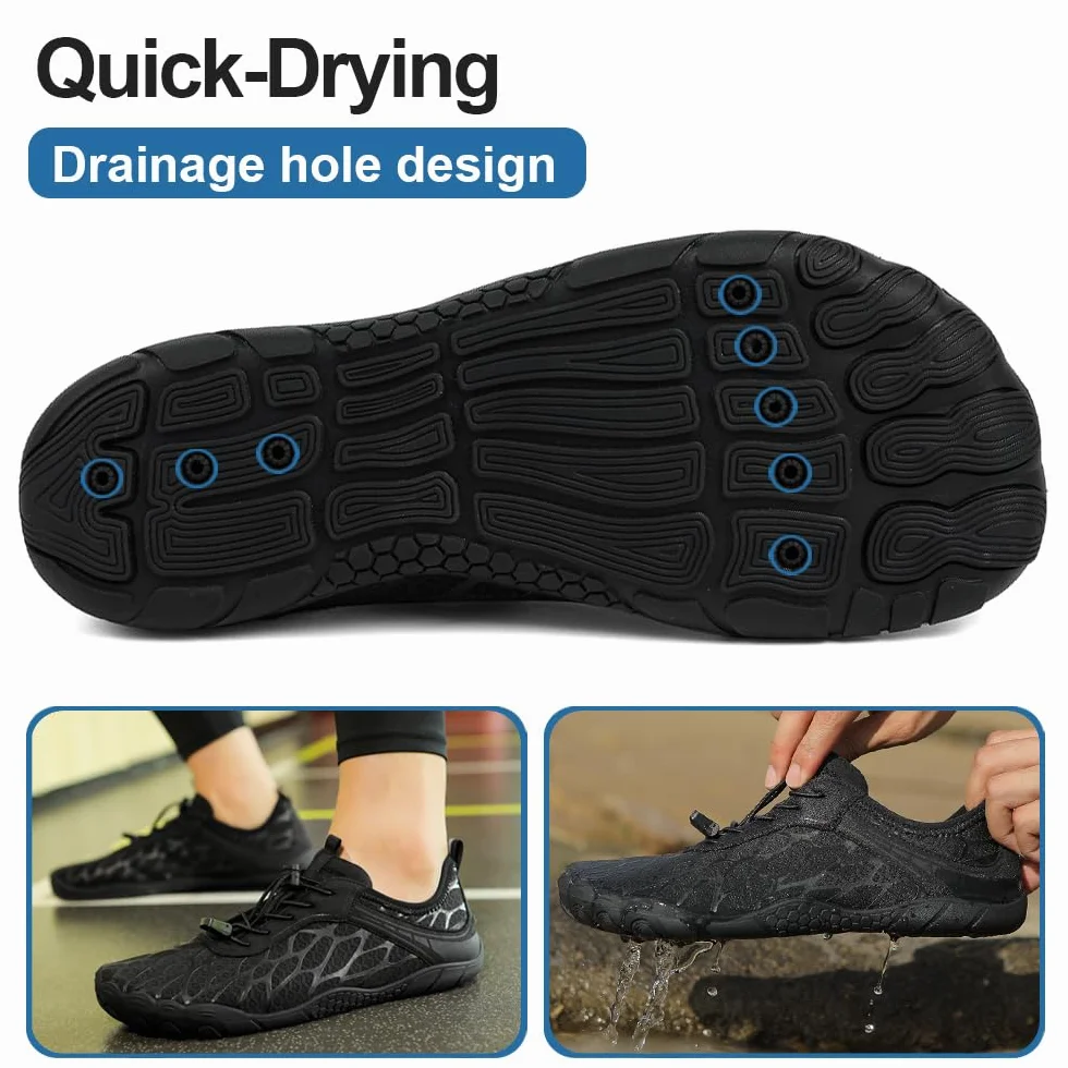 Barefoot Shoes Homme Femme Chaussures Minimalistes Séchage Rapide Respirabilité Running Gym Training Fitness 36-46EU