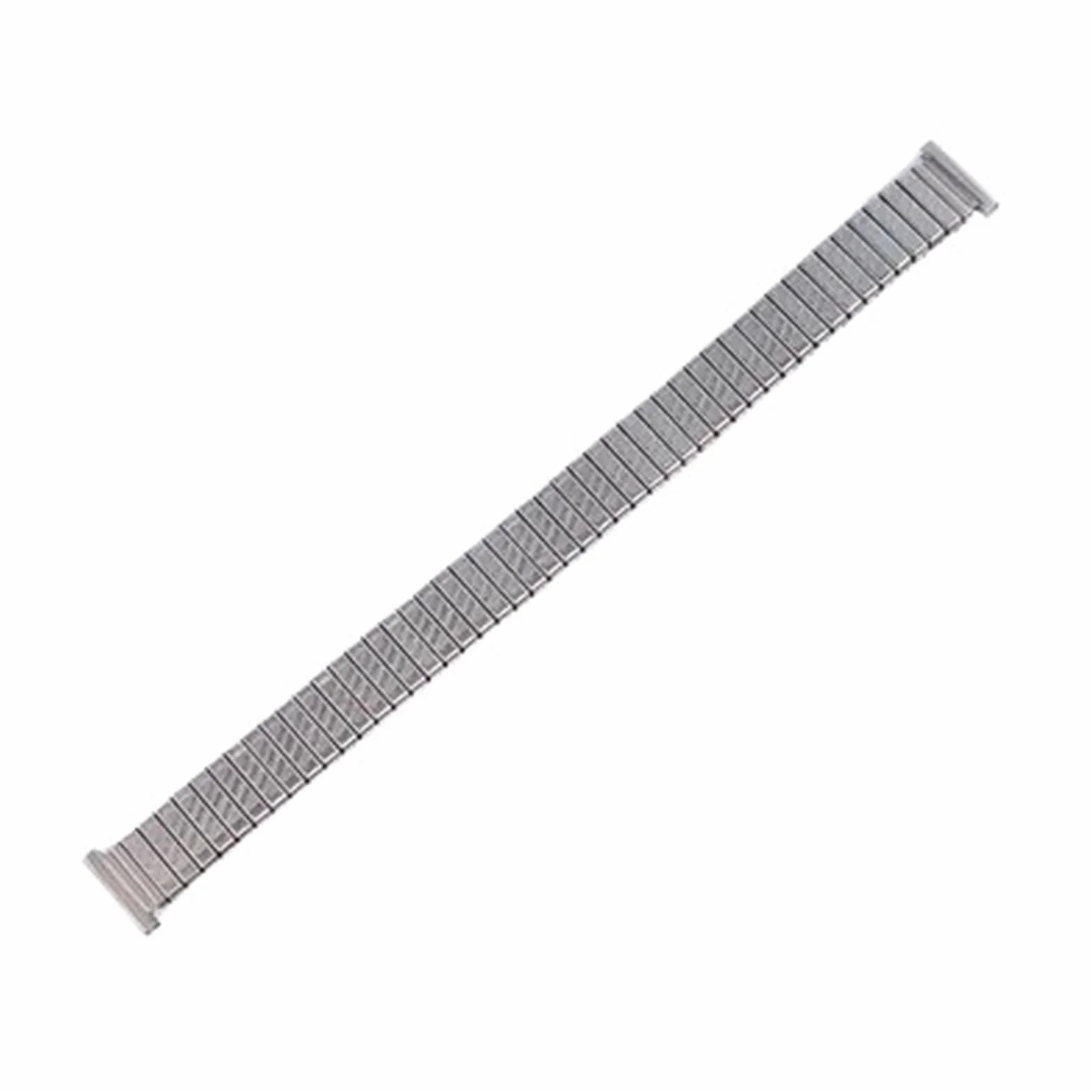 Bracelet de montre élastique en métal extensible unisexe