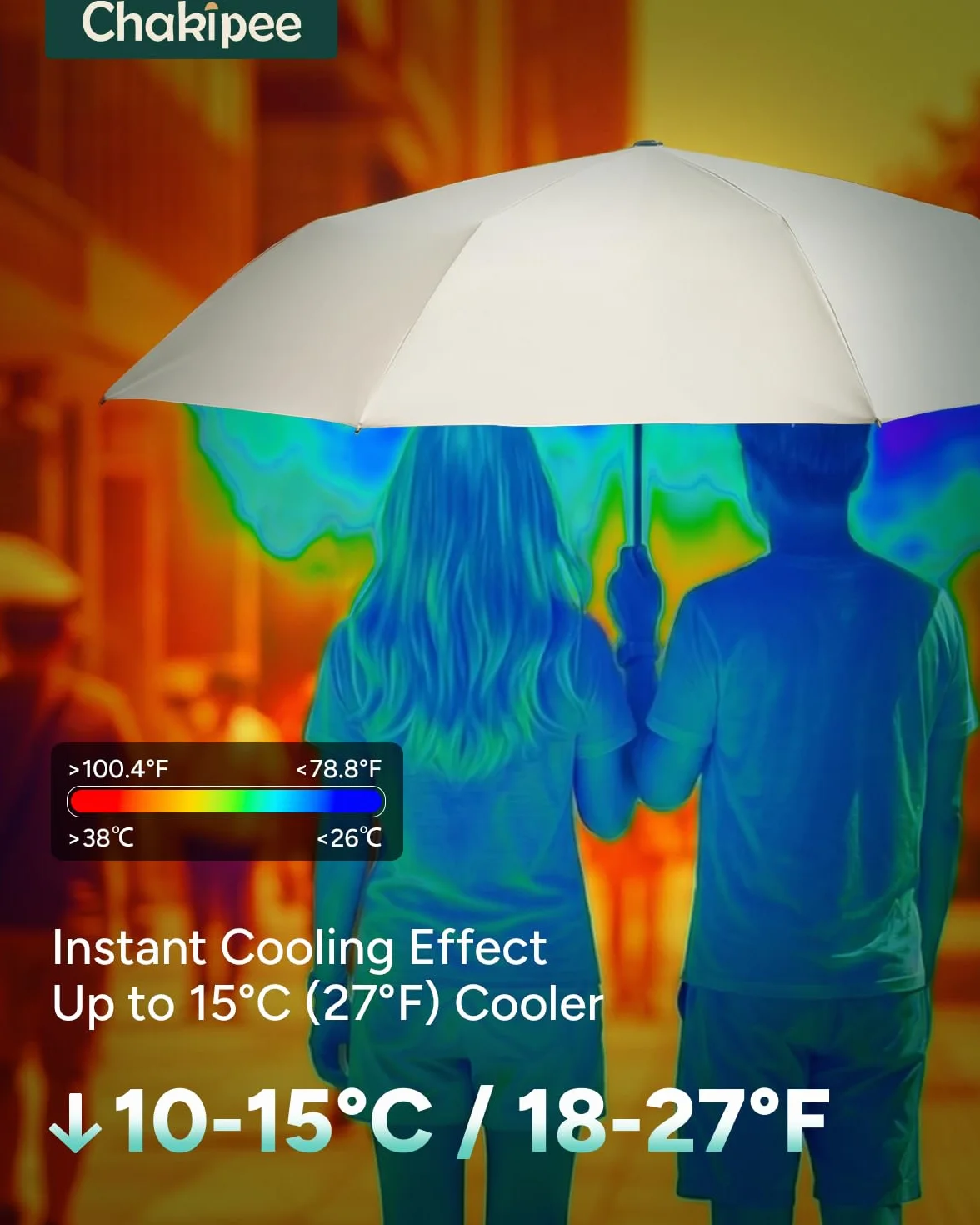 Parapluie Pliant inversé Compact Anti UV Automatique Femme Résistant Vent 210T 8 Sections