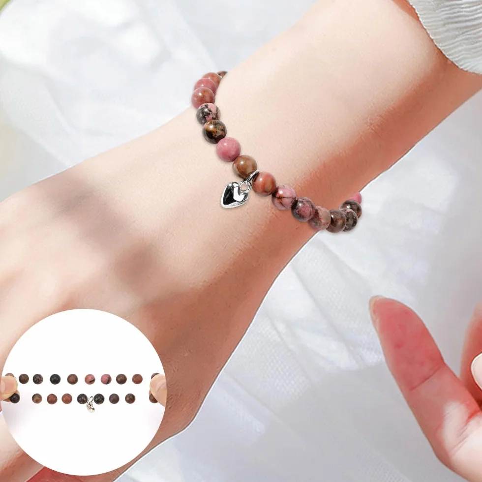 Cadeau Maitresse Bracelet Personnalisé Fin d'Année