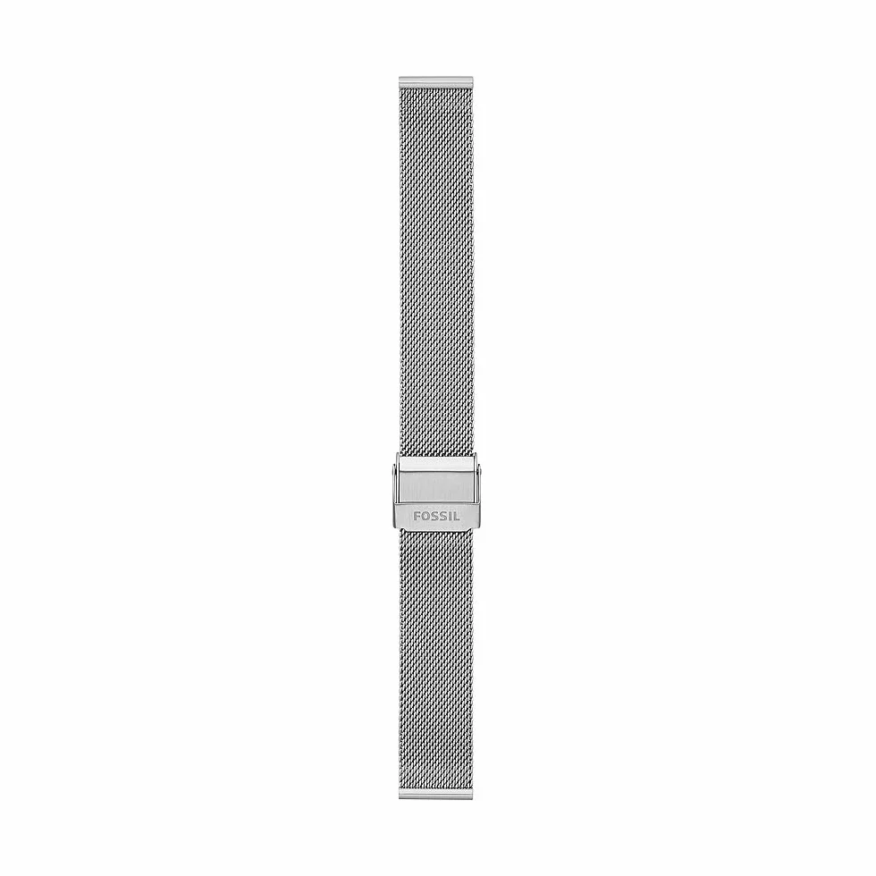 Fossil Femmes Bracelet Cuir Acier Inoxydable 16mm