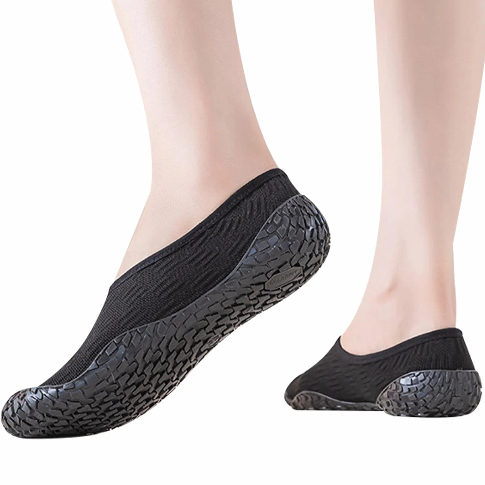 Baskets Chaussettes Légères pour Femmes Chaussures de Pieds Nus Yoga Course Intérieur Flexibles