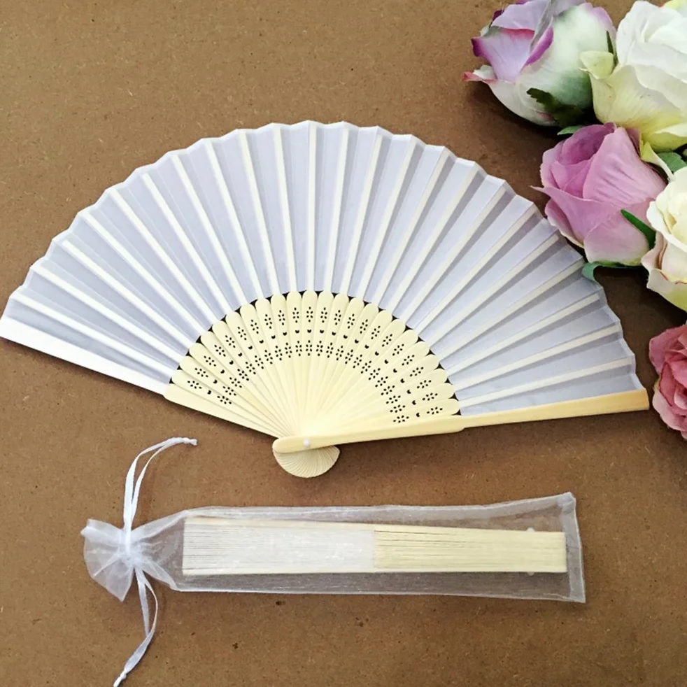 Sachet Organza Blanc Avec Cordon De Serrage 50 pièces Pour Mariage Bonbons Bijoux