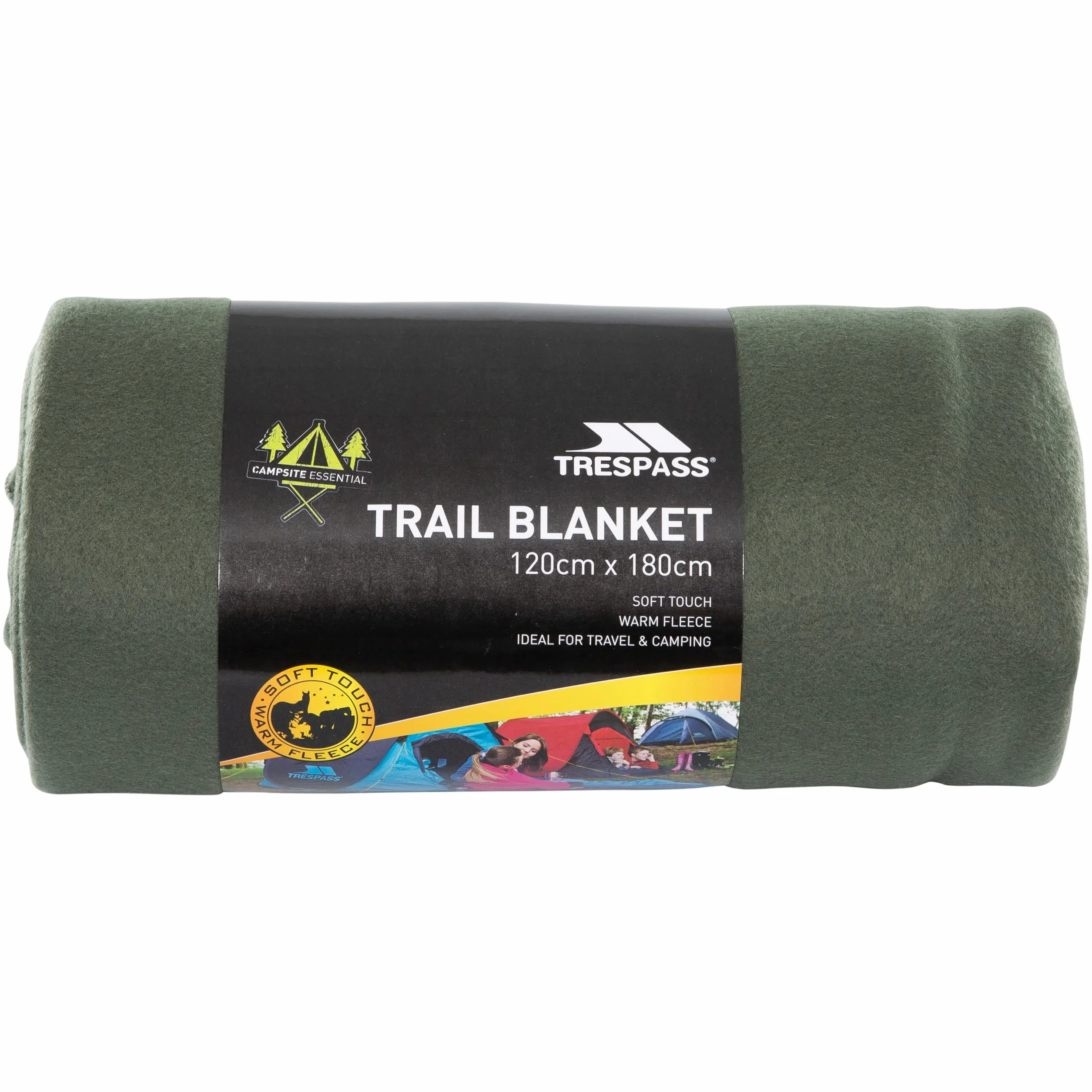 Trespass Snuggles Couverture Unisexe Adulte Olive 120 cm