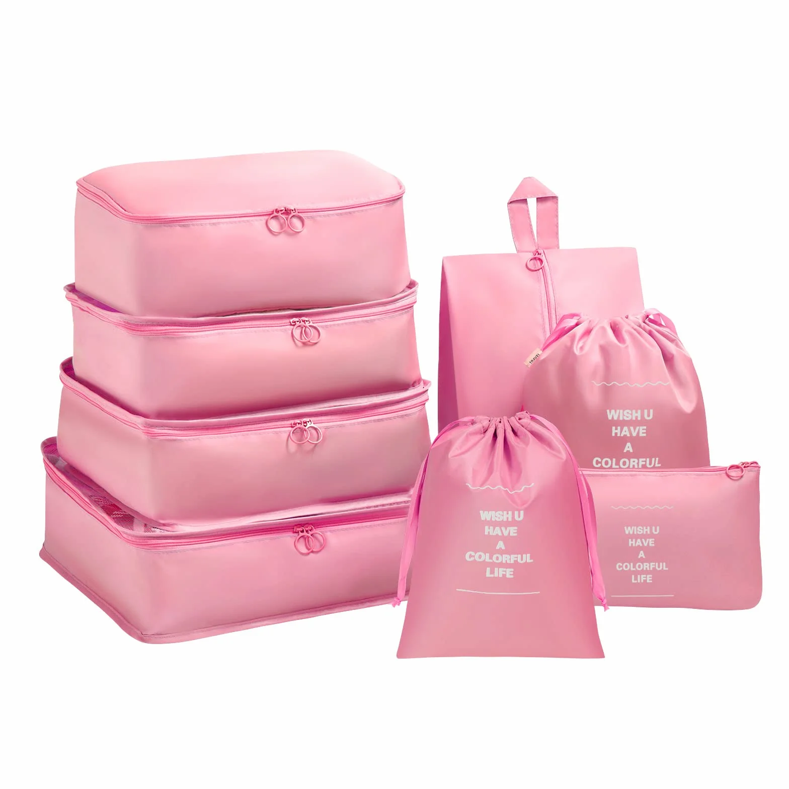 OSDUE Organisateur de Voyage Lot de 8 Imperméable Packing Cubes Sacs de Rangement