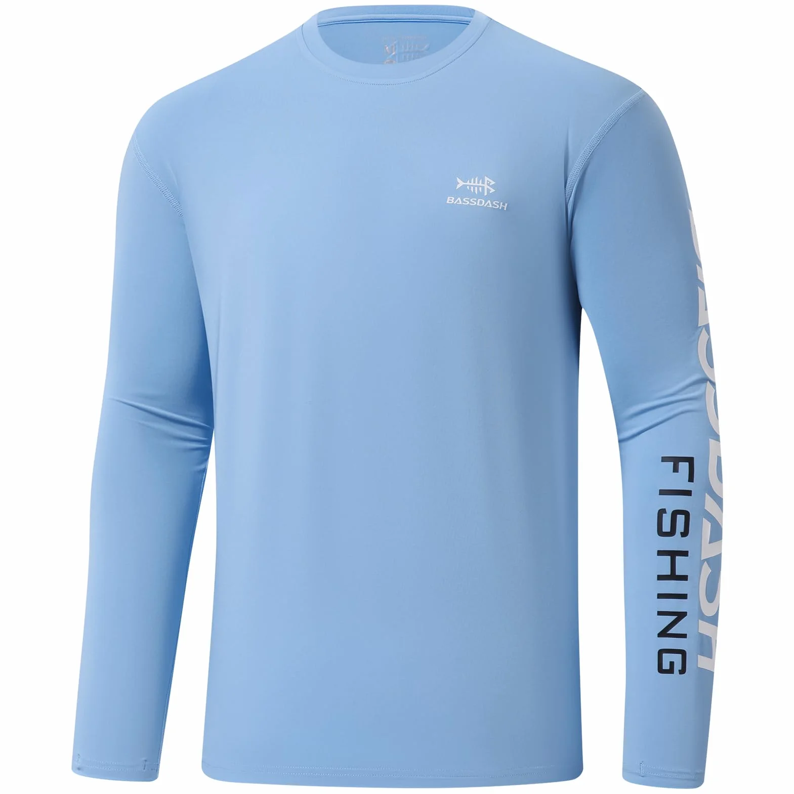 Bassdash Homme T-Shirt Anti-UV UPF 50+ Pêche Manches Longues FS31M