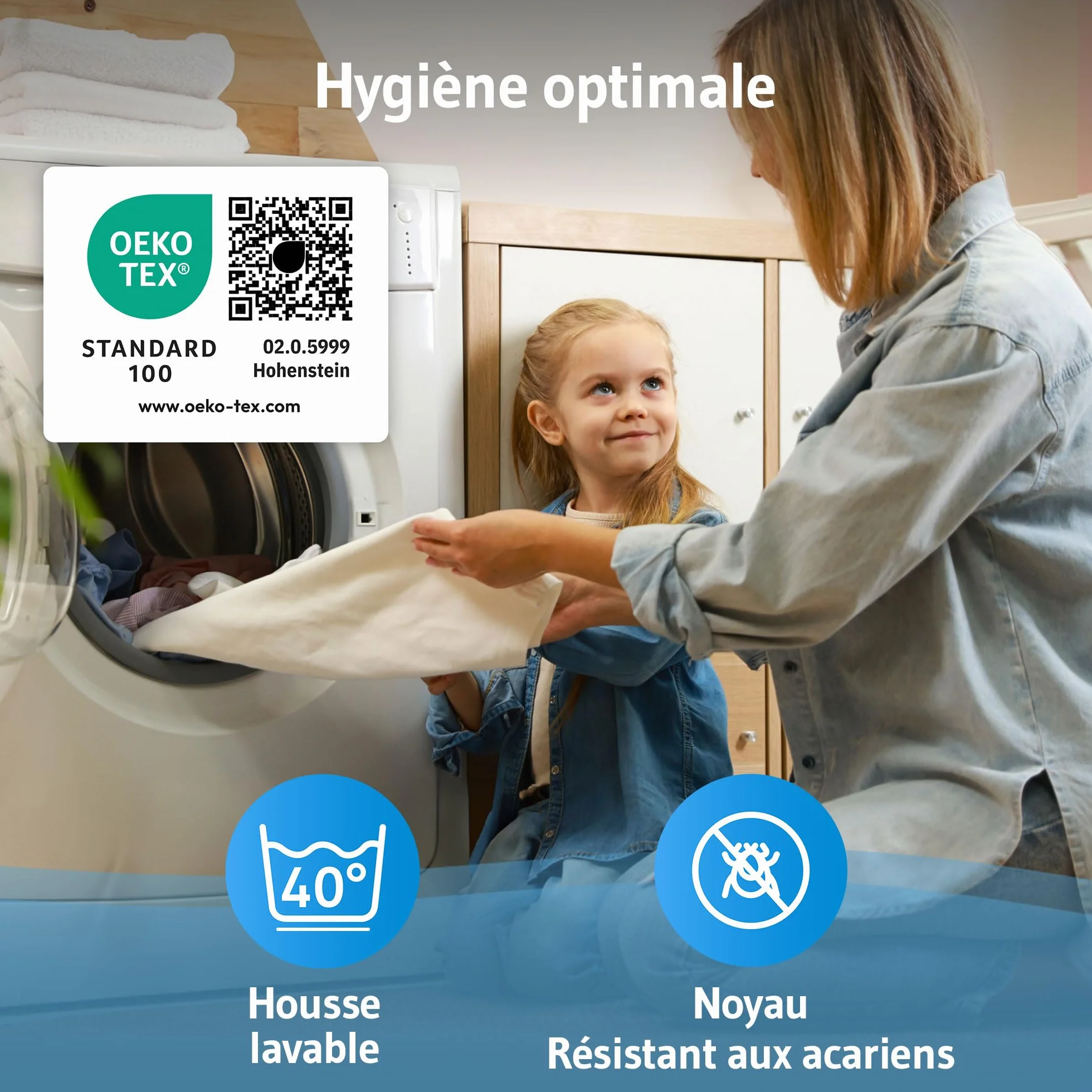 LEGAR Mini coussin de voyage ferme 25x30 cm oreiller cervical mousse à mémoire de forme compact