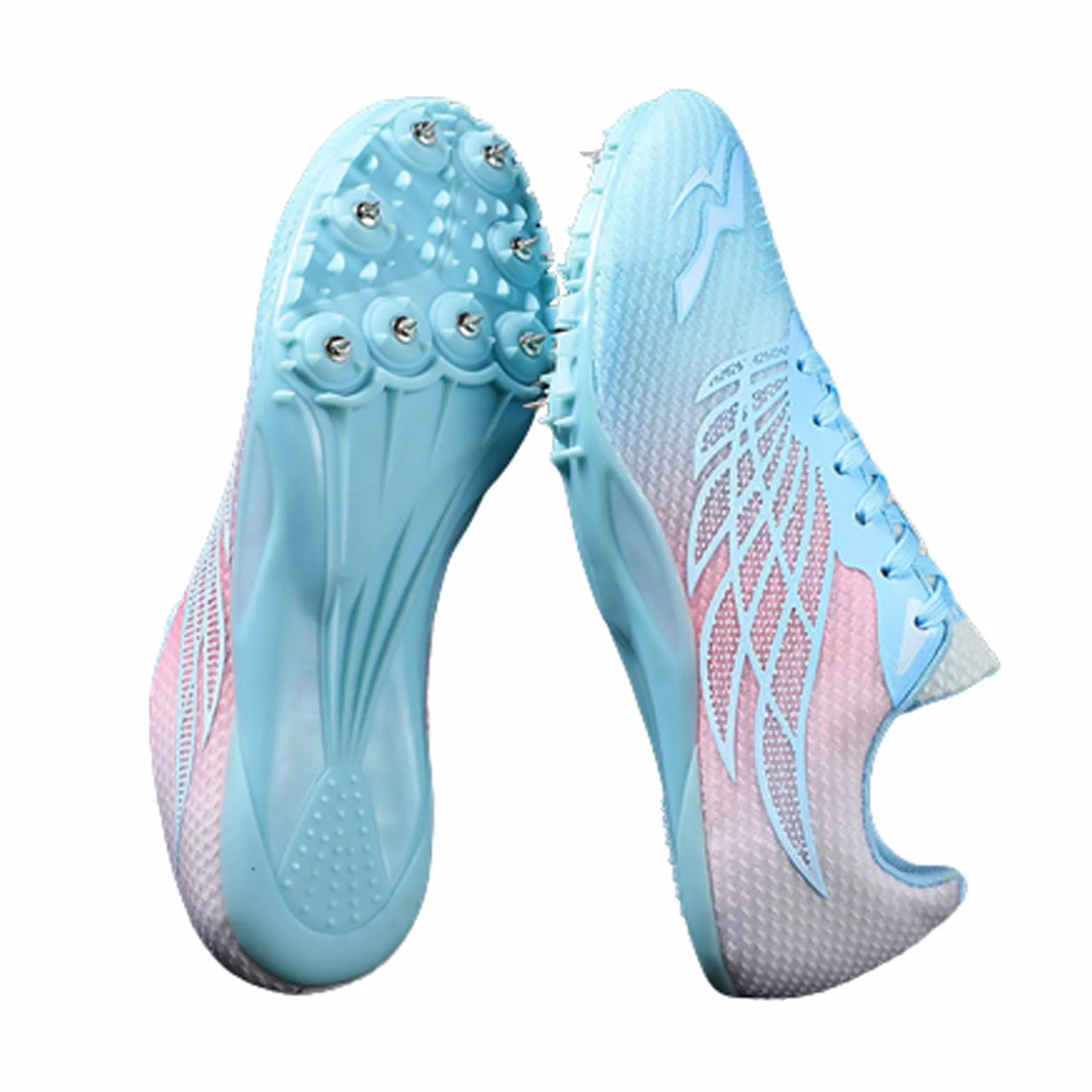 Chaussures de Course Pointes d'Athlétisme 8 Clous Hommes Antidérapantes 35-45 EU
