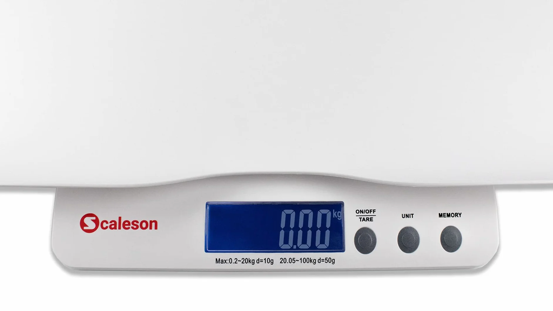 SCALESON S212 Pèse-bébé et pèse-enfant multifonctionnel 200g-100kg