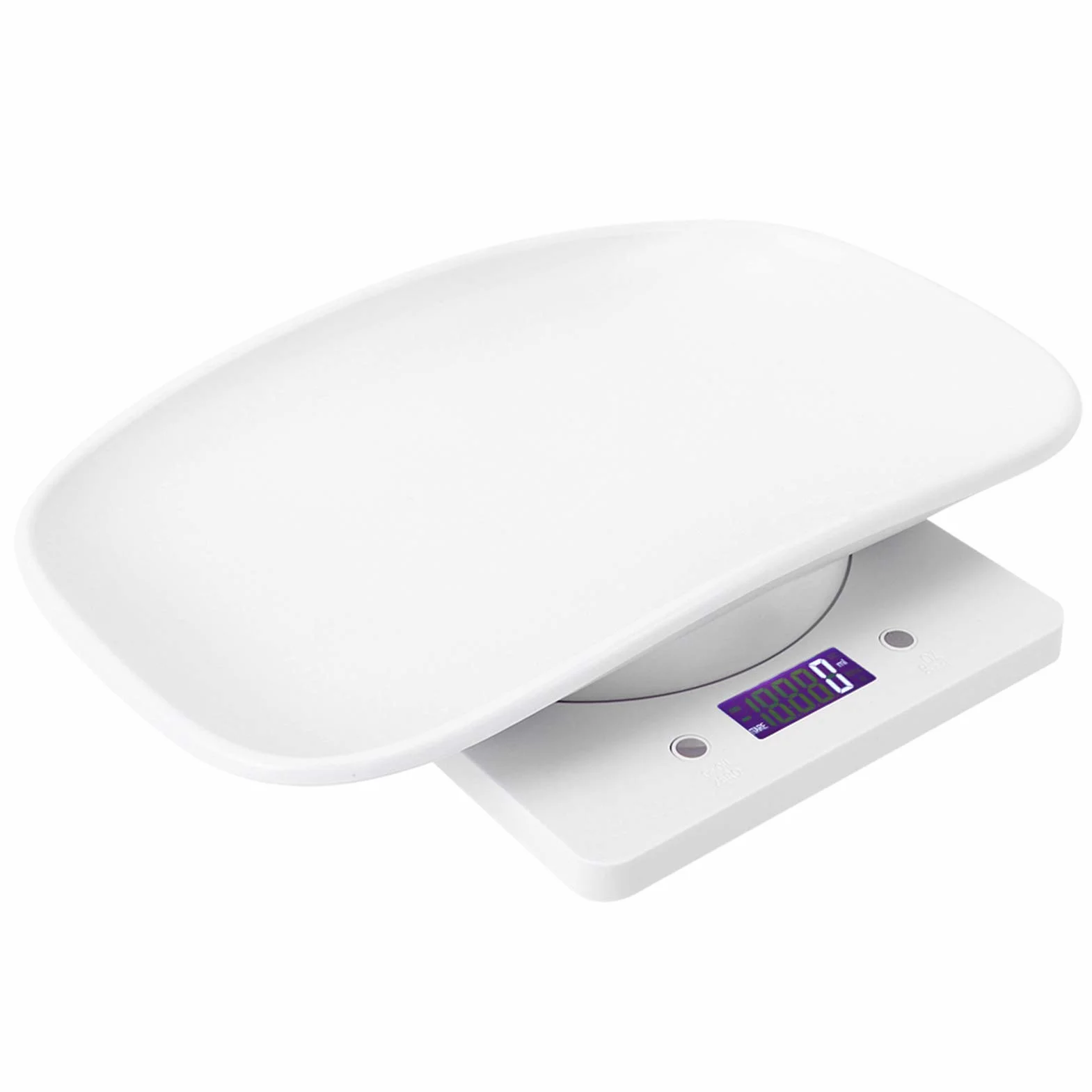 Balance Numérique pour Animaux de Compagnie 10 kg/1 g, Pesée de Précision pour Chats Chiens Bébé