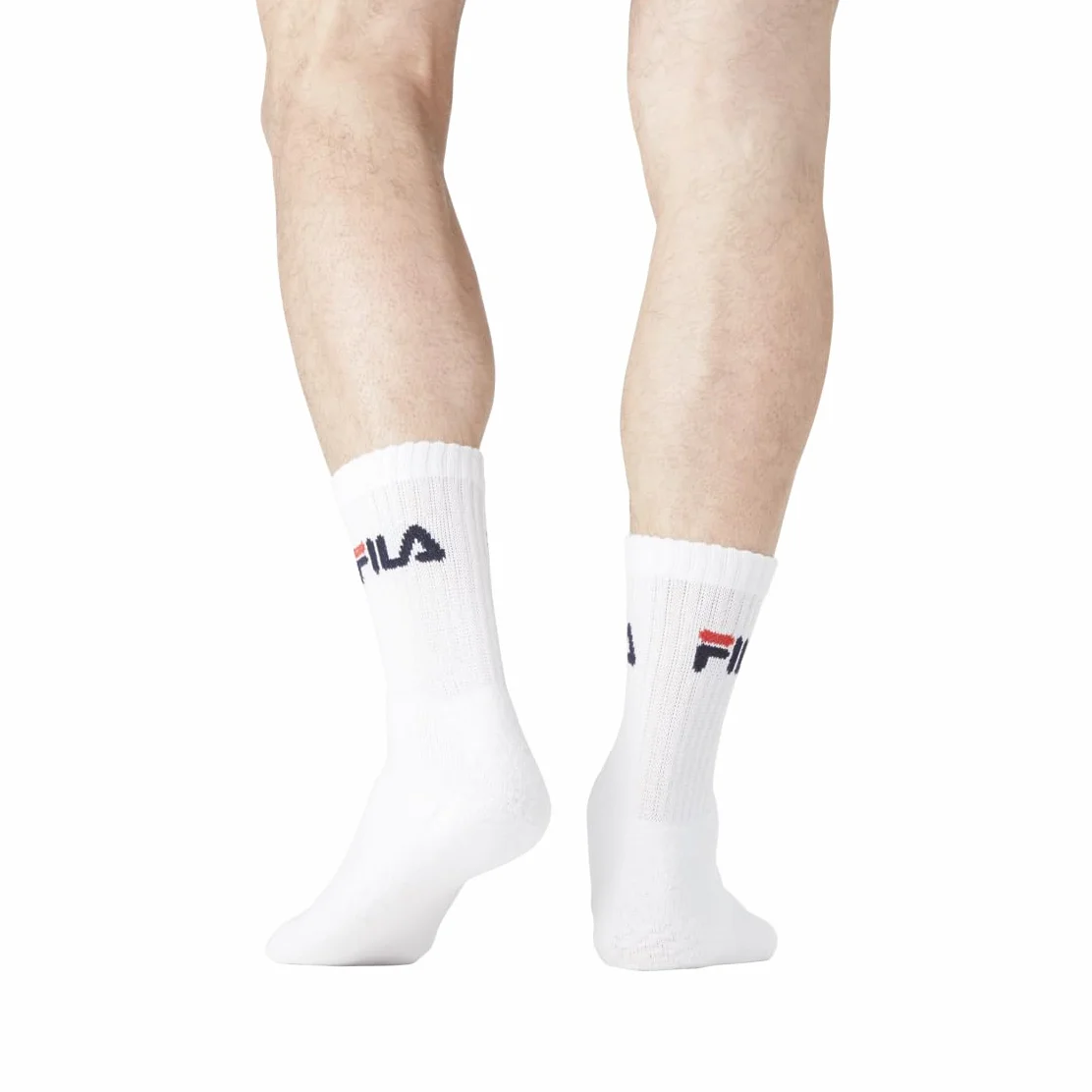 Fila Chaussettes Homme Sport Résistantes Lot de 6 Hautes Training