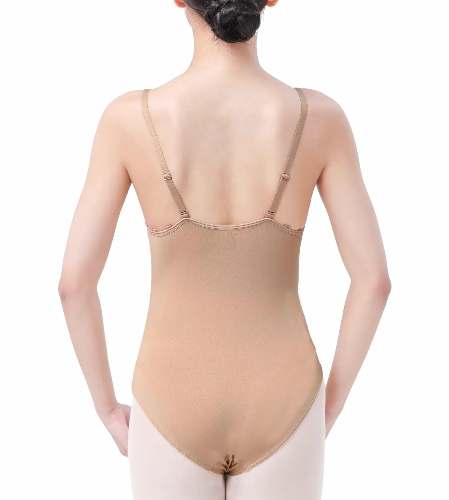 Justaucorps de Danse Classique Couleur Chair pour Femmes et Filles