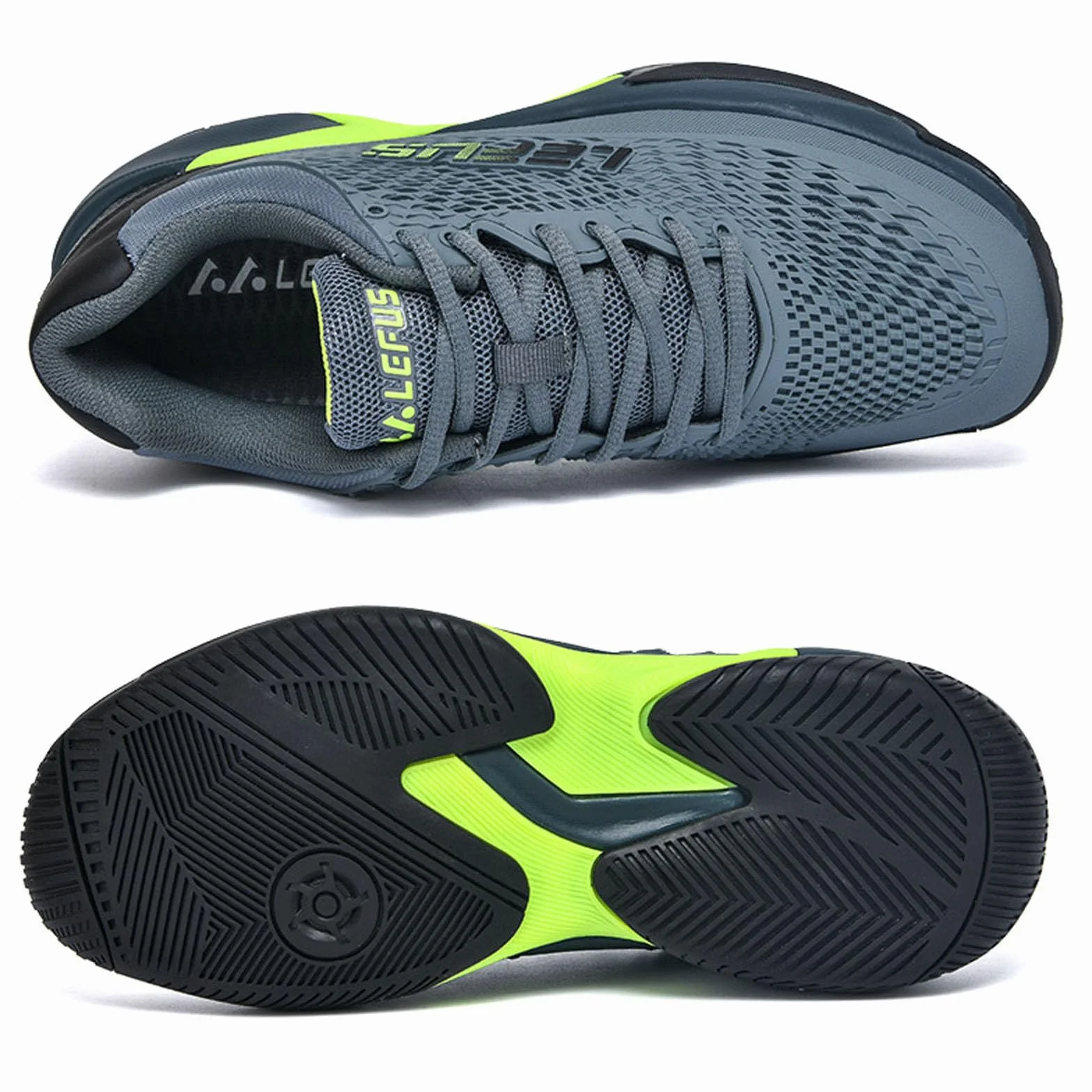 BLBK Chaussures de tennis amorties respirantes homme