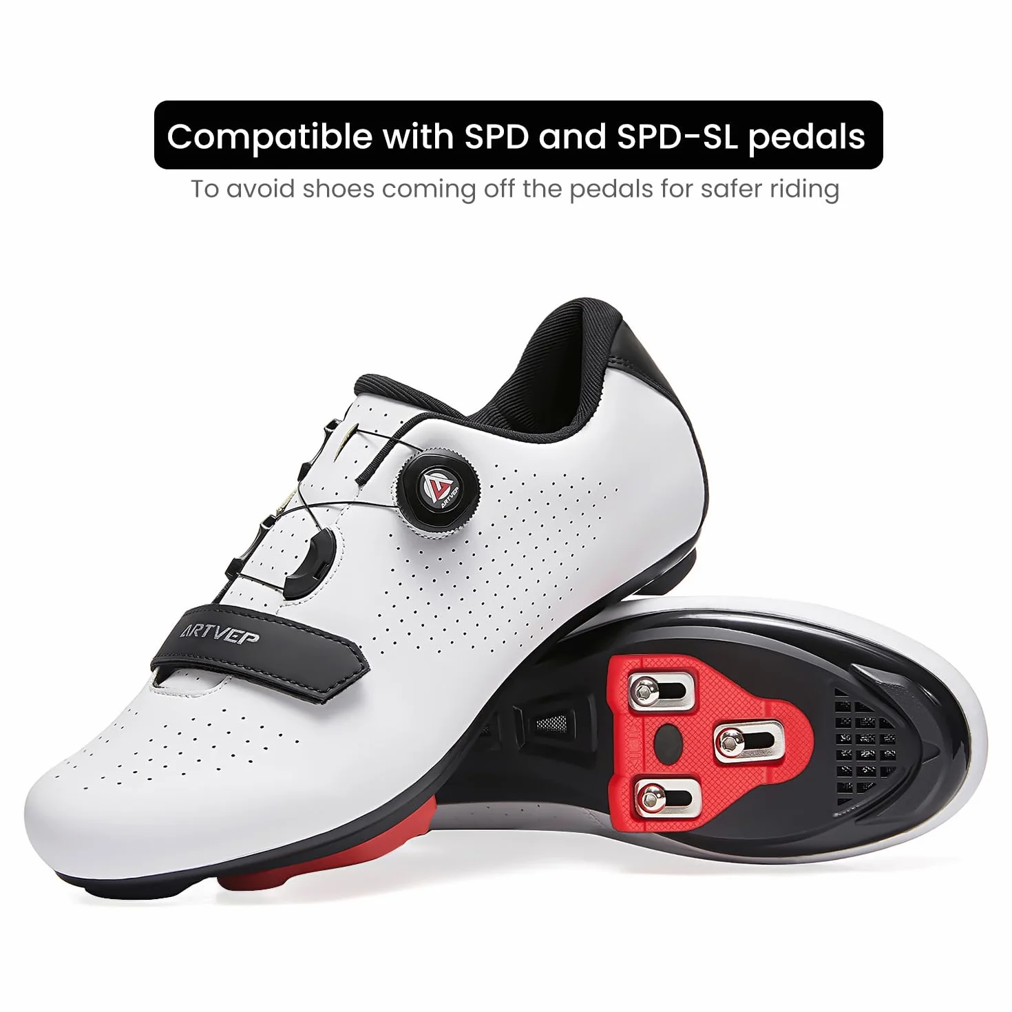 Chaussures Cyclisme Hommes Femmes Route Look SPD SPD-SL Delta Cleats Intérieur Extérieur