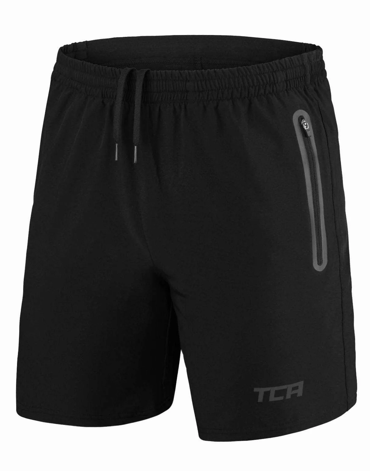 TCA Short Homme Sport Running Léger Elite Tech avec Poches Zippées