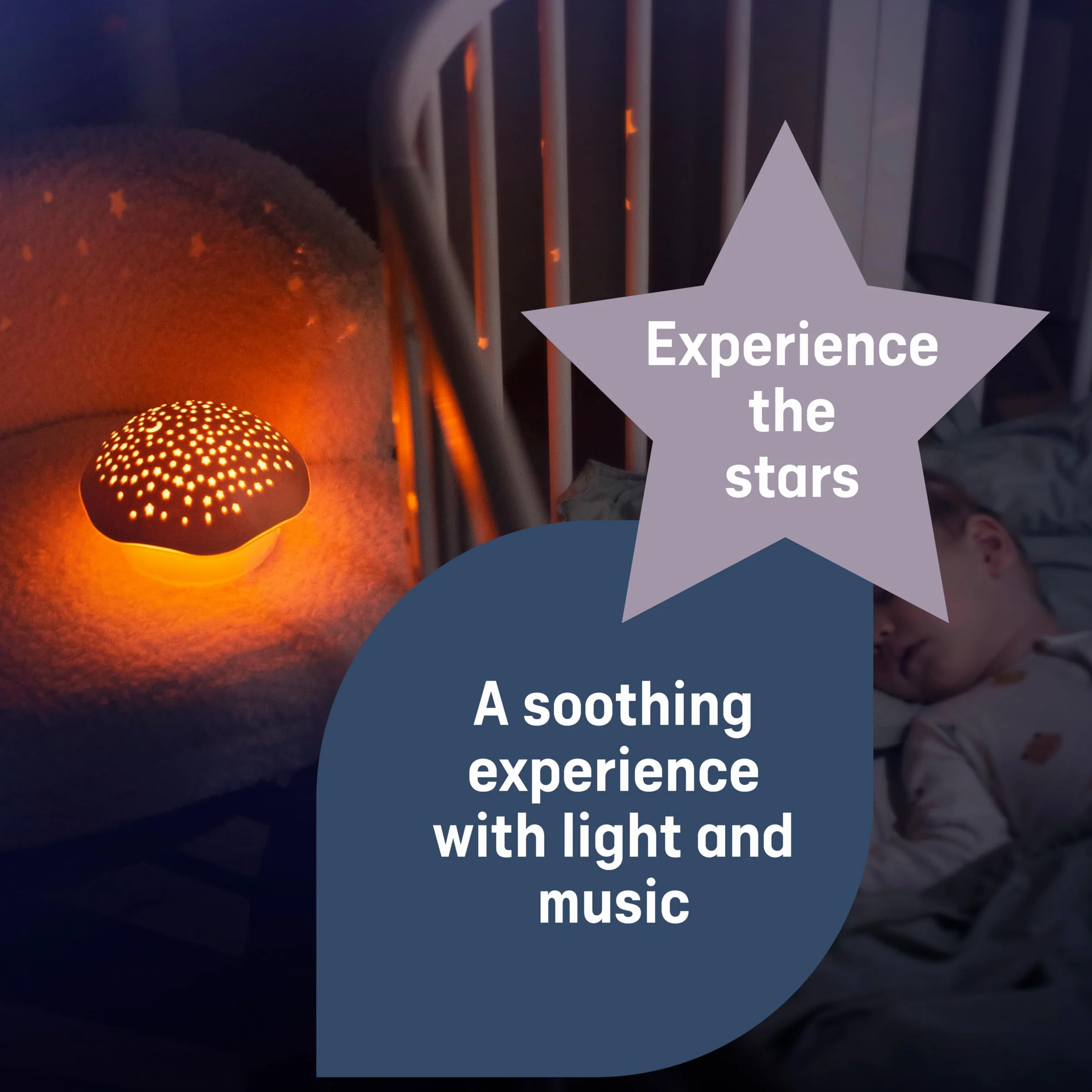 Pabobo Kid Sleep Projecteur D'étoiles Musical Champignon Rose Veilleuse Bébé Enfants Berceuse Bruits Blancs Minuteur Intégré
