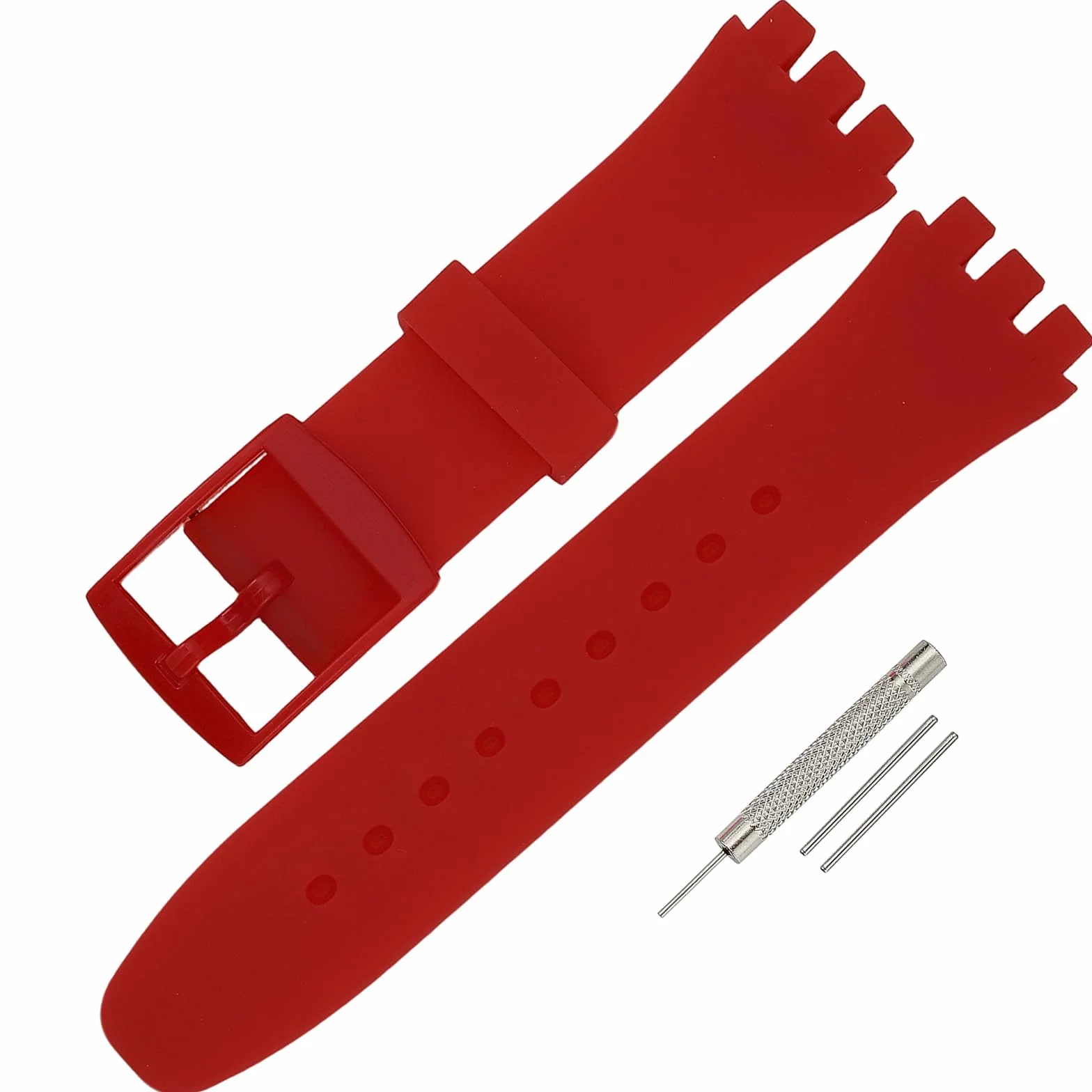 Bracelet de rechange en silicone pour montre Swatch