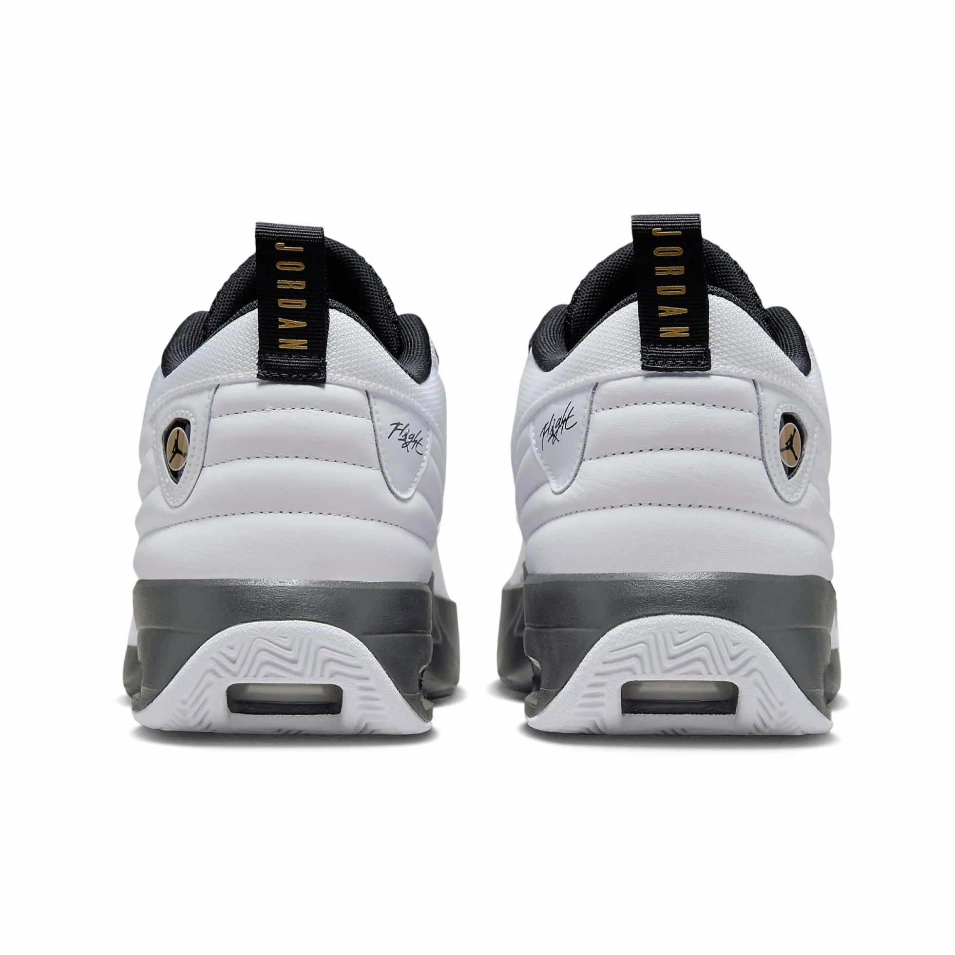 Chaussures Jordan Max Aura 6 pour homme blanc noir doré métallique