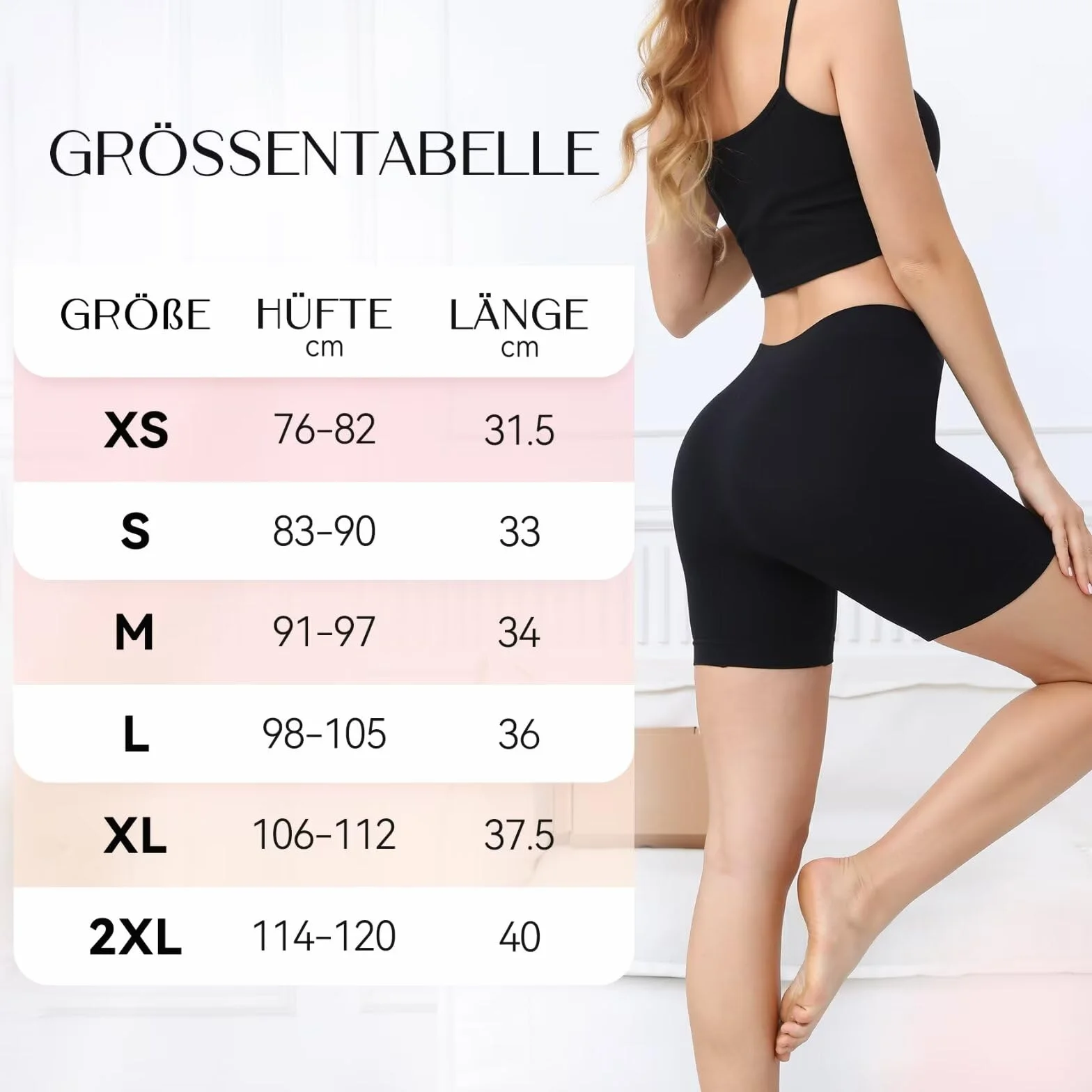 Shorty Anti Frottement Cuisse Femme Lot De 3