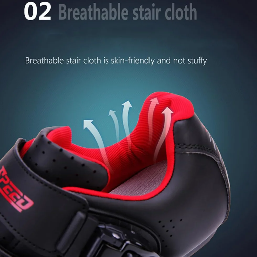 Mateju Chaussures de Cyclisme Route Respirantes SPD-SL Delta Cleats Homme Femme Indoor Outdoor