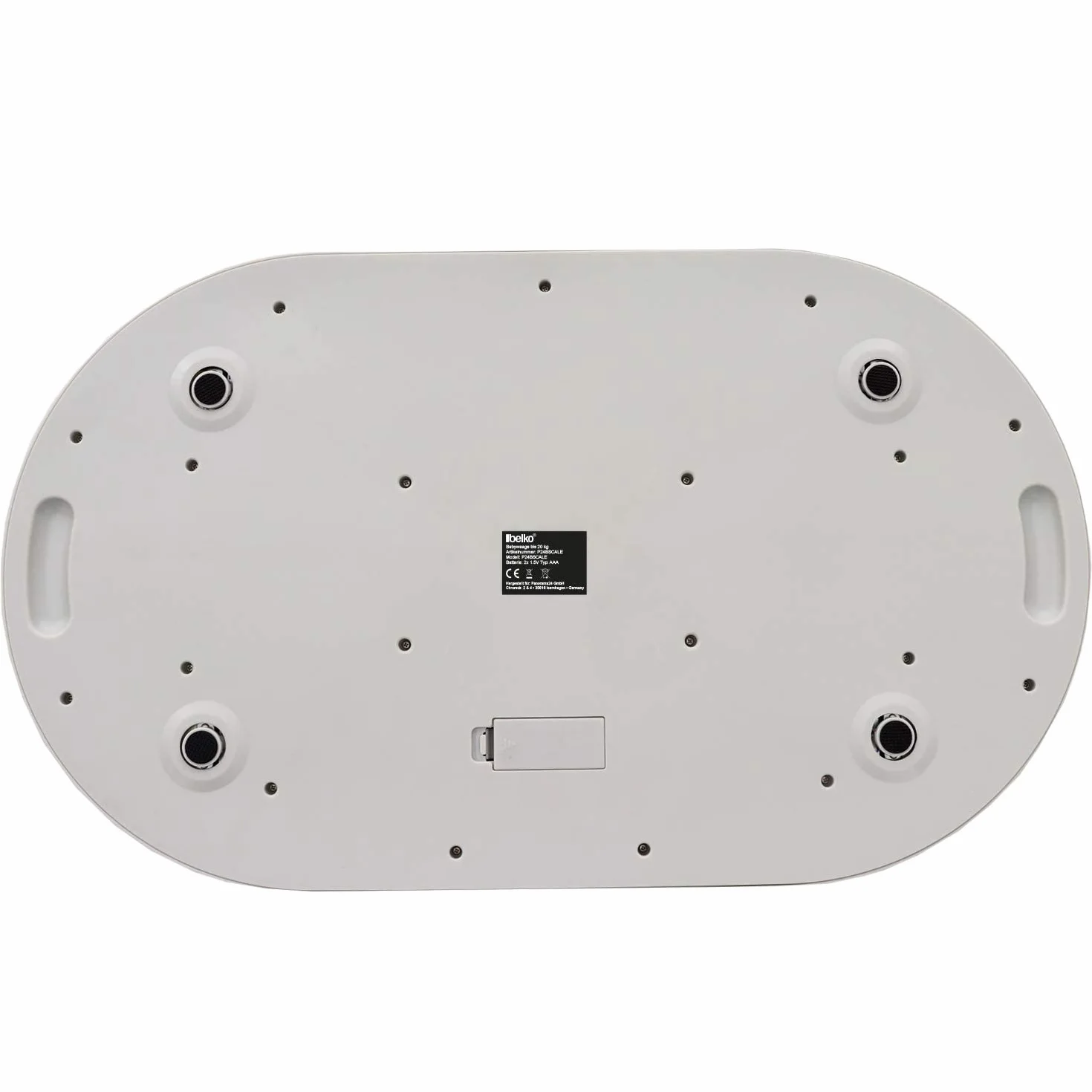 Belko Pèse-bébé Plat Numérique 20 kg Balance d'Allaitement Pèse-animal