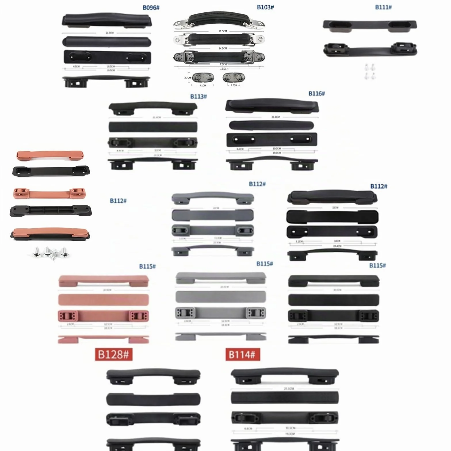 Sangle de Rechange Flexible pour Valise, Poignée de Voyage