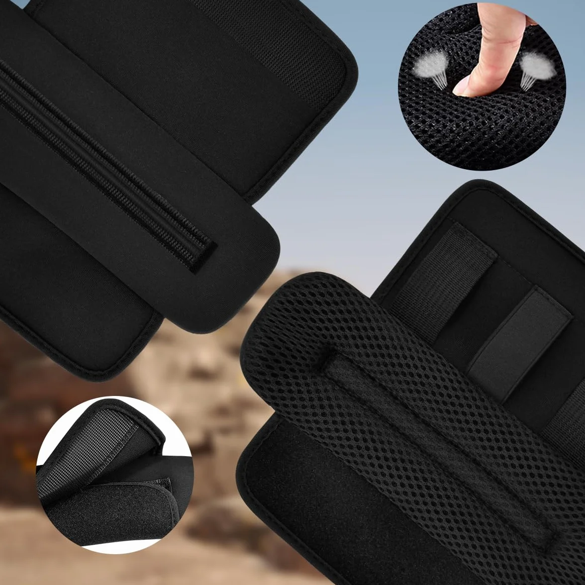 ZINZ Paquet de 2 Épaulettes Larges Universelles avec Coussin Ultra épais pour Sac à Dos