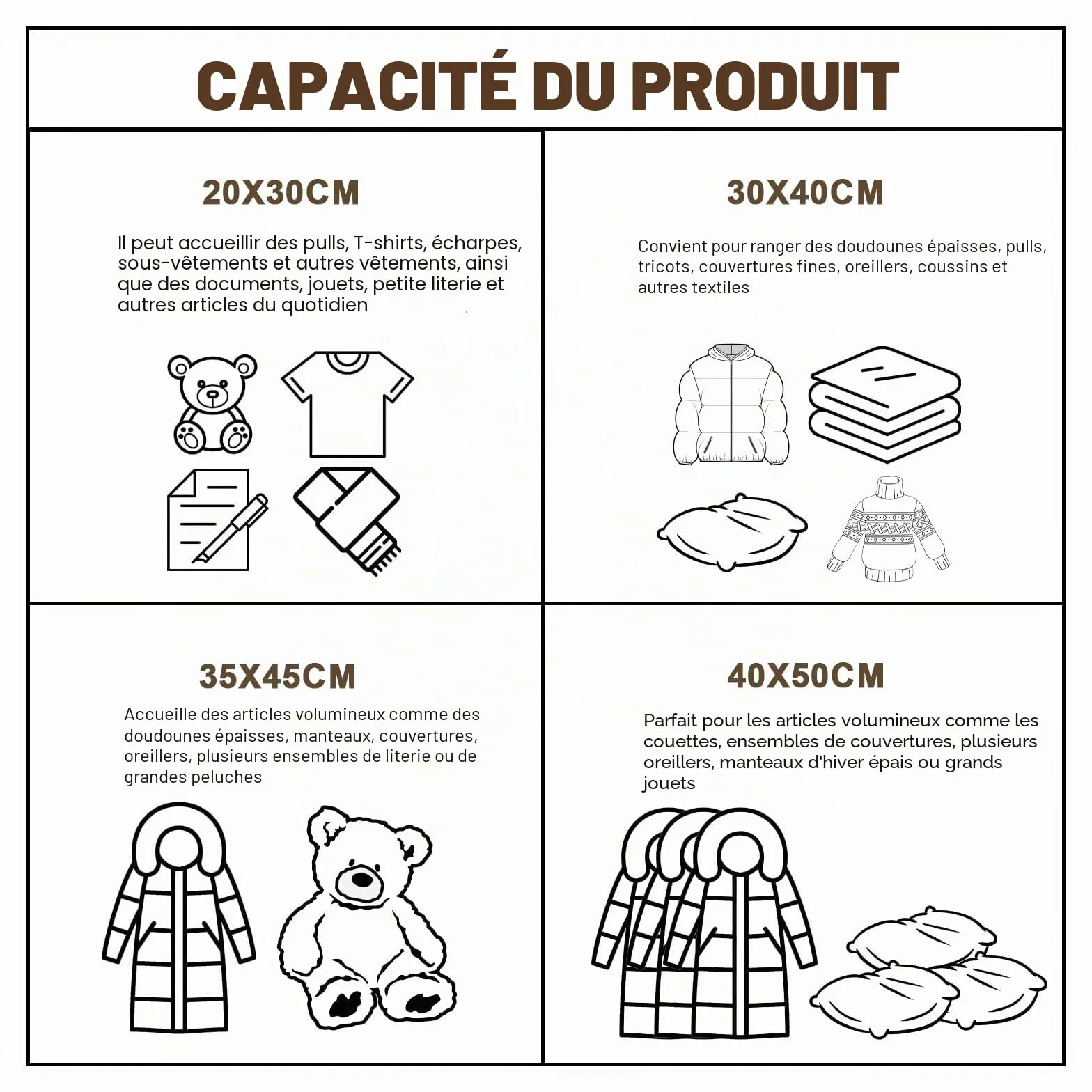 Sachets Plastiques Givrés Refermables 40 Pièces 20×30 cm Sacs Zip Mat