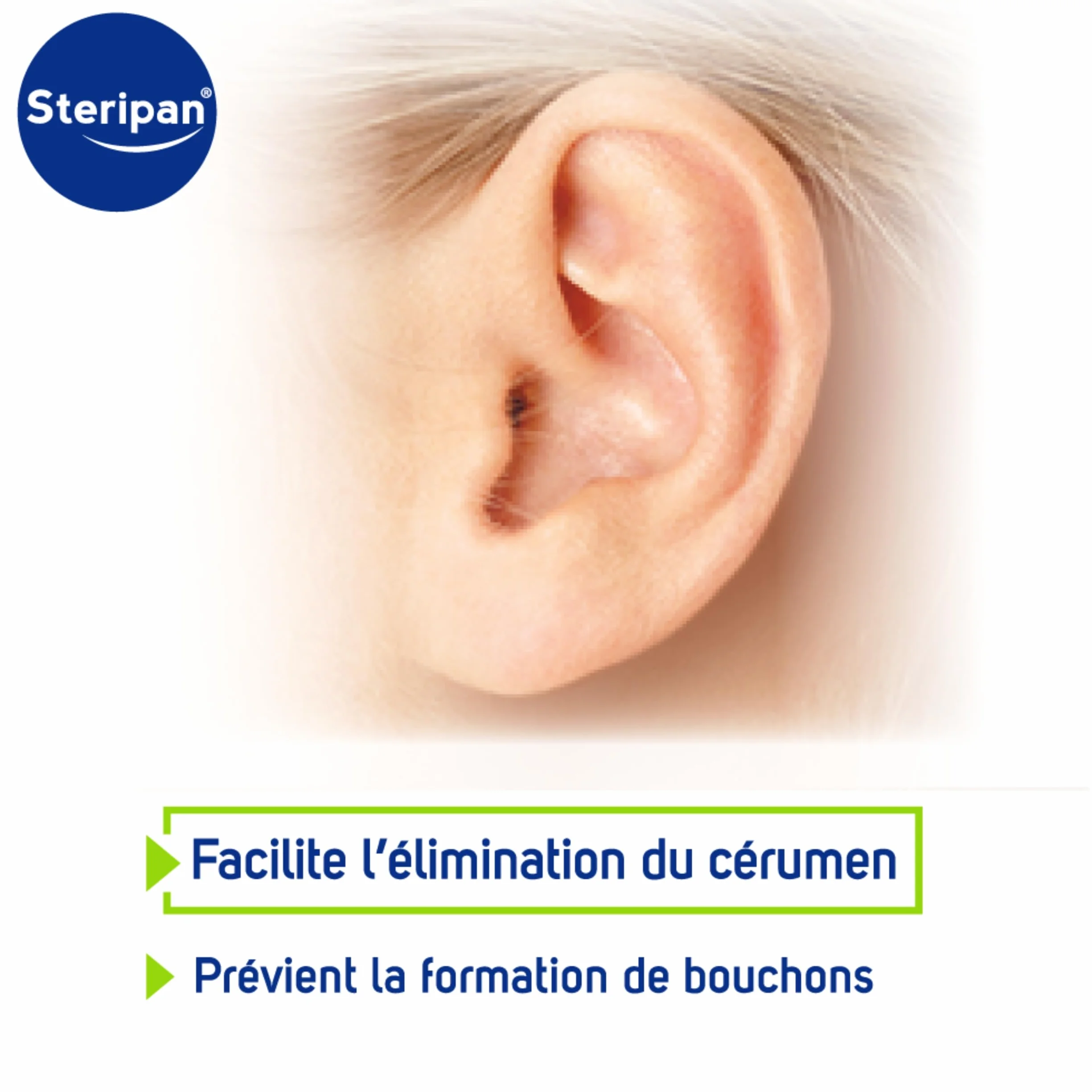 Spray Auriculaire Steripan - Élimination du Cérumen 92% Ingrédients Naturels - Prévient les Bouchons
