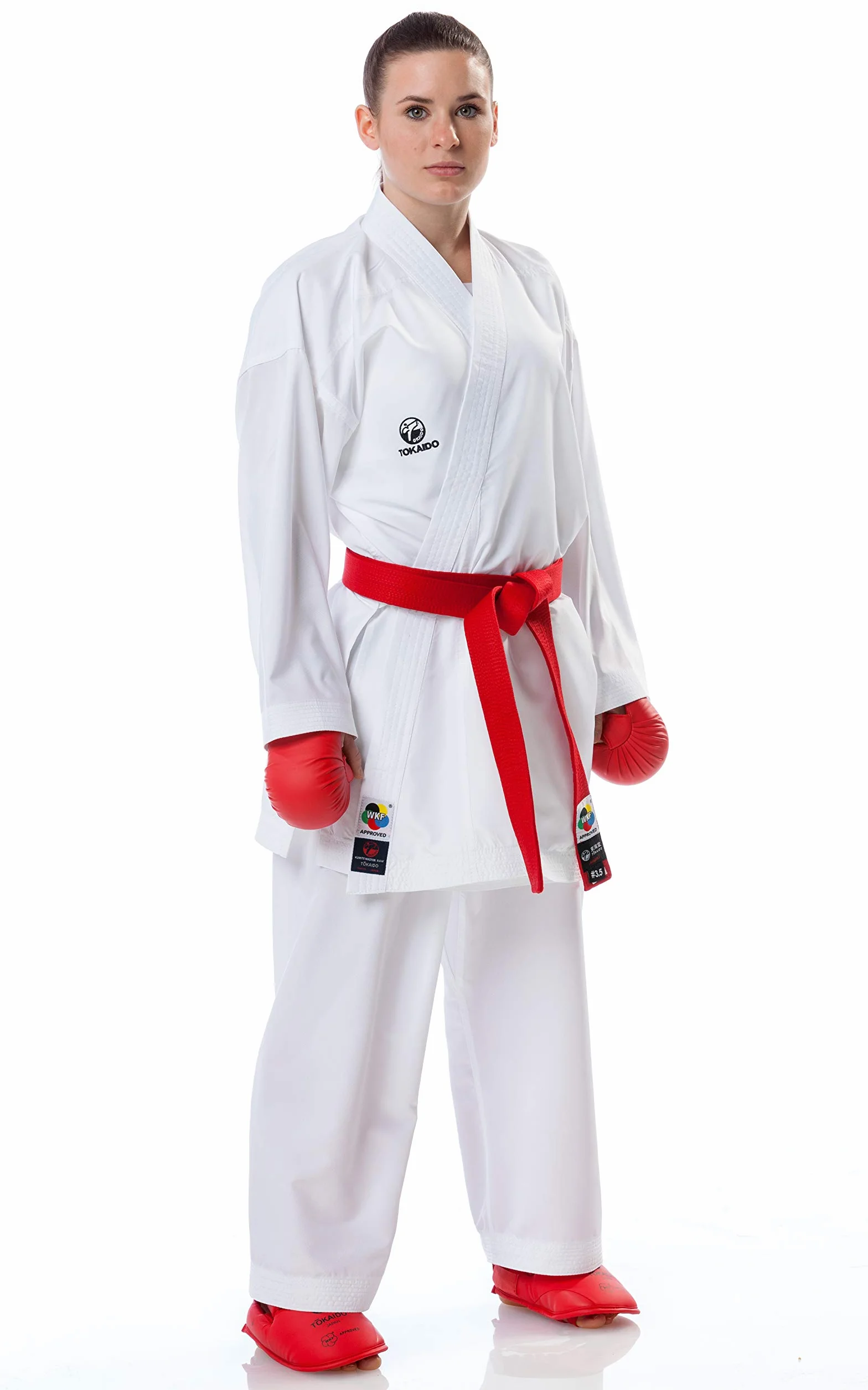 Tokaido Kumite Master RAW WKF Karategi Kimono Blanc