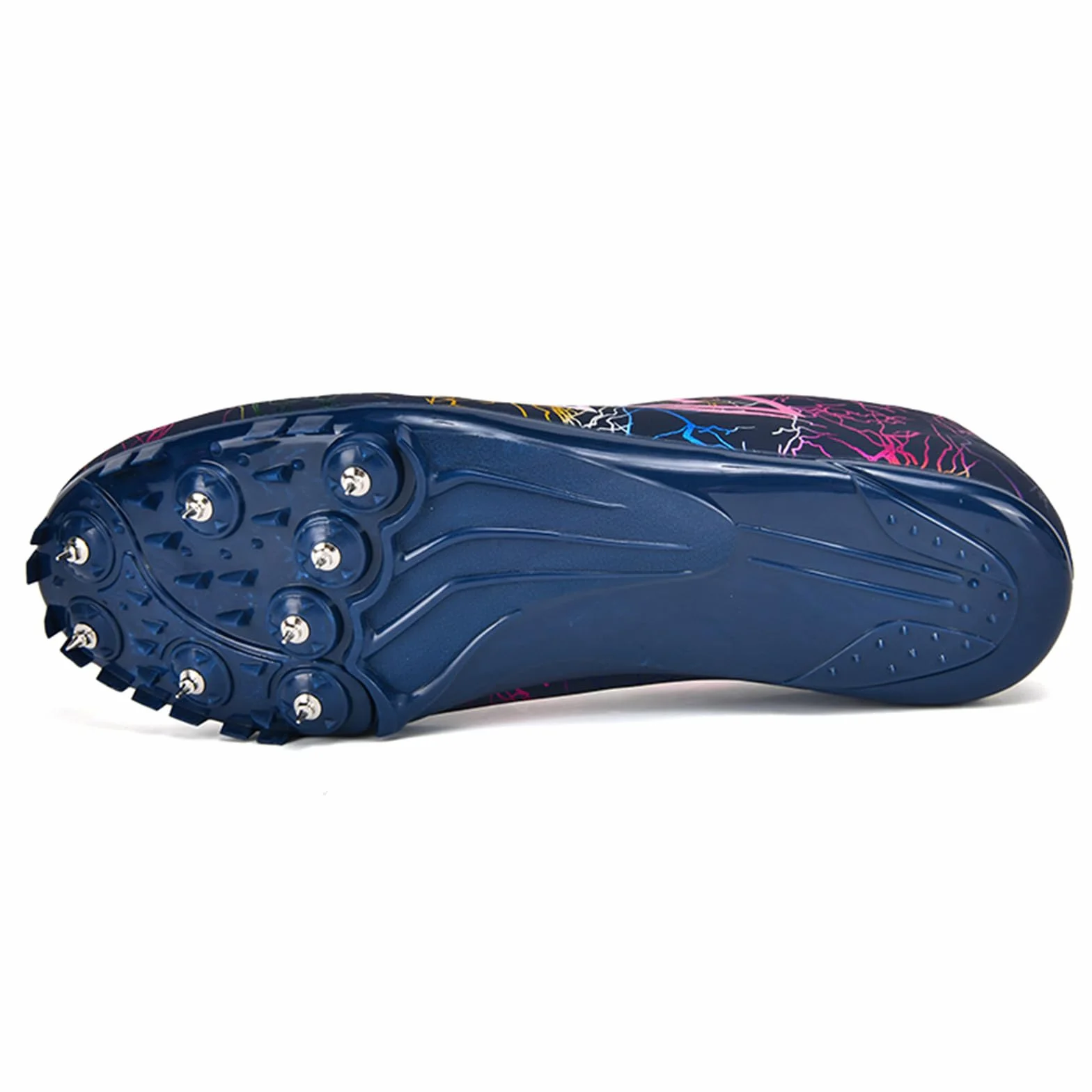 Chaussures D'athlétisme À Pointes pour Enfants Hommes Femmes Course Légères Sprint