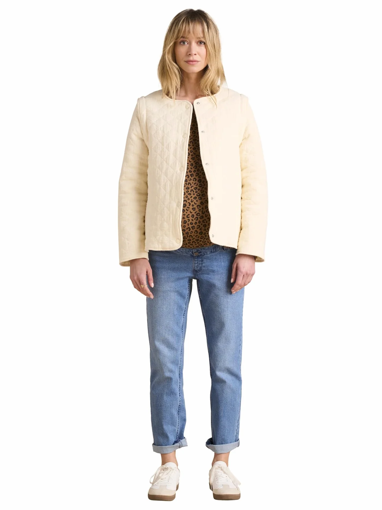 ENVIE DE FRAISE Veste matelassée évolutive Grossesse Post Grossesse Gaze de Coton