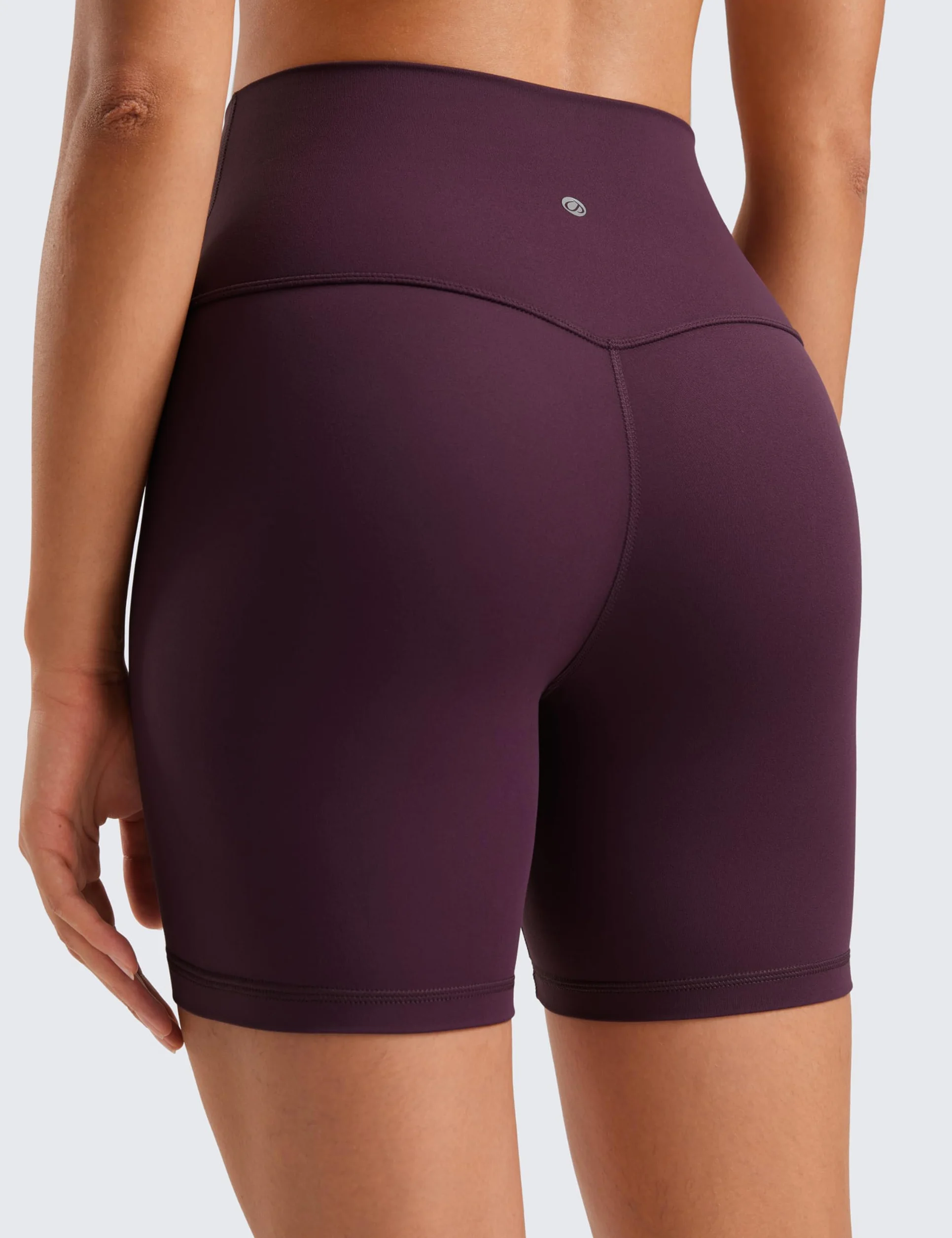 CRZ YOGA Butterluxe Shorts de Yoga pour Femme Taille Haute Leggings 6cm 10cm 15cm 20cm