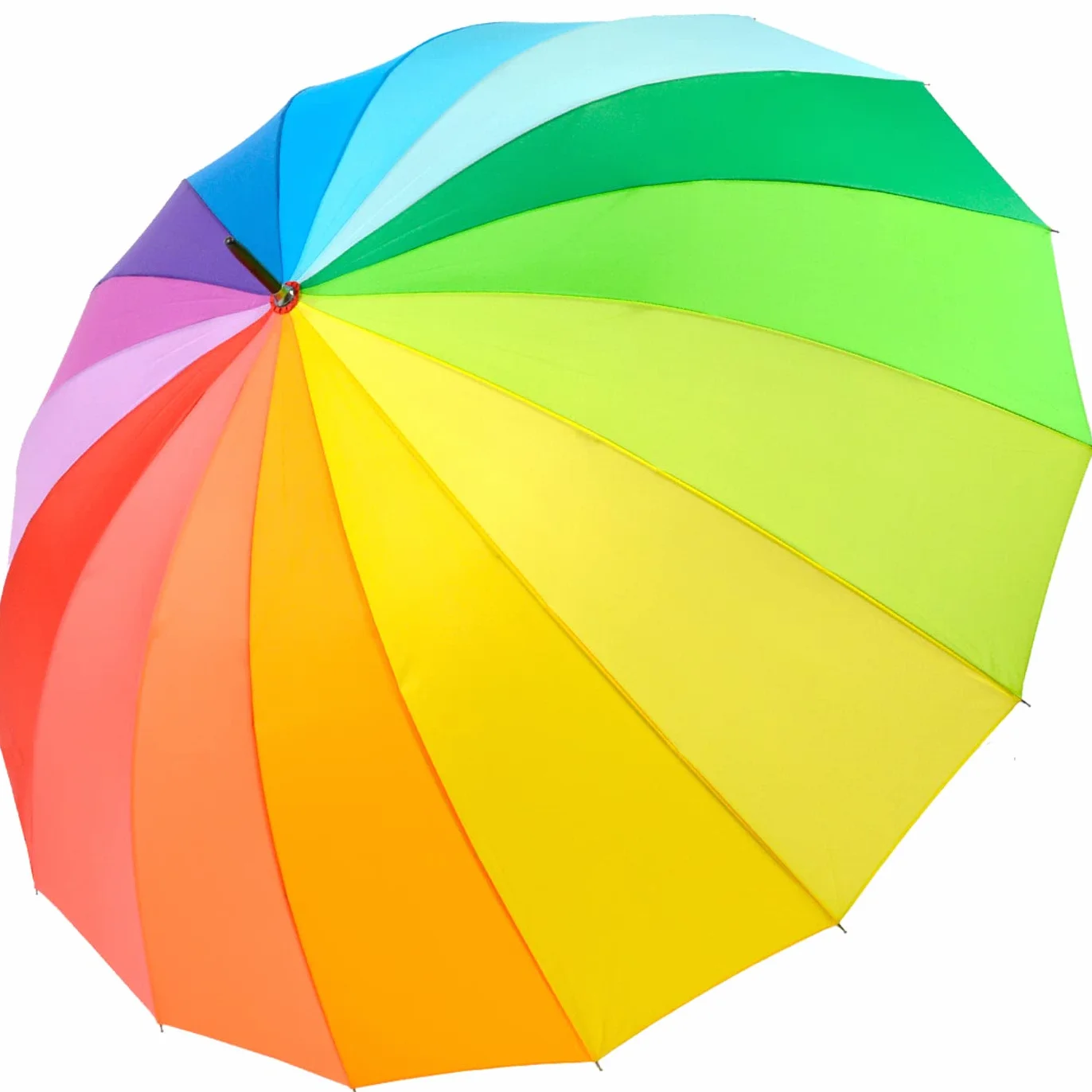 Parapluie iX-brella Motif arc-en-ciel XXL 129 cm poignée douce