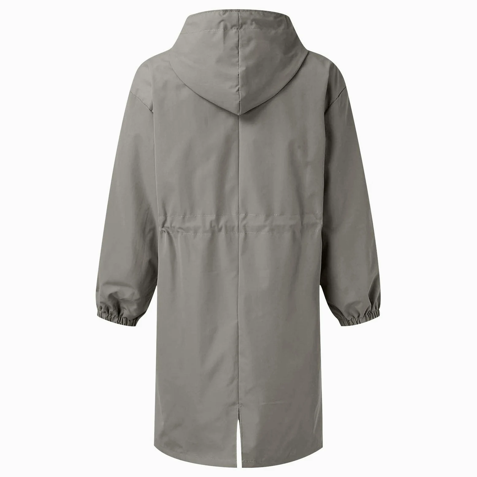 Generisch Manteau pour femme, trench, long manteau avec capuche, parka, manteau de transition, manteau d'été, veste coupe-vent, veste d'extérieur léger, trench coat, manteaux décontractés, coupe-vent