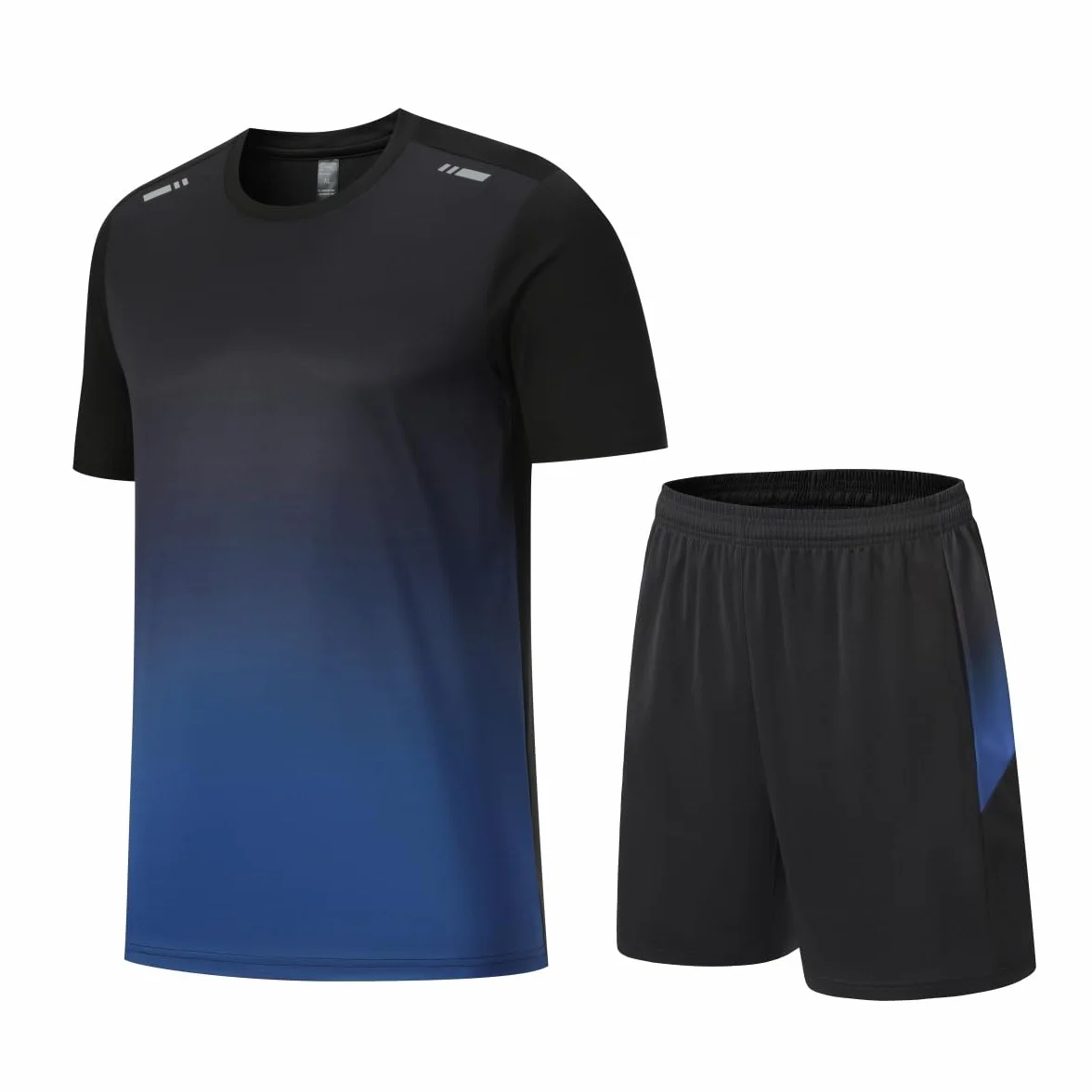 Survêtement d'été 2 pièces homme séchage rapide respirant tenue sport course à pied gym