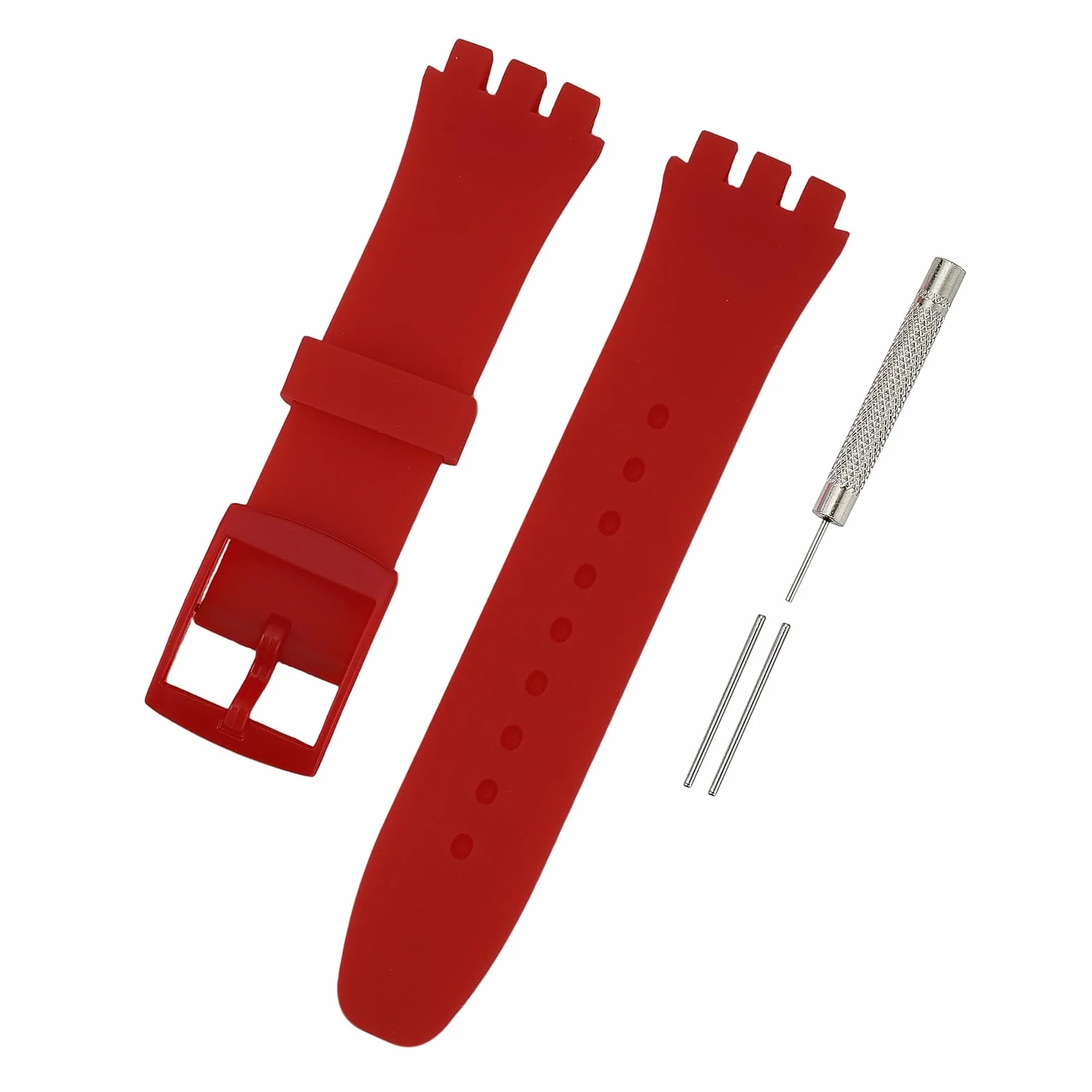 Bracelet de rechange en silicone pour montre Swatch