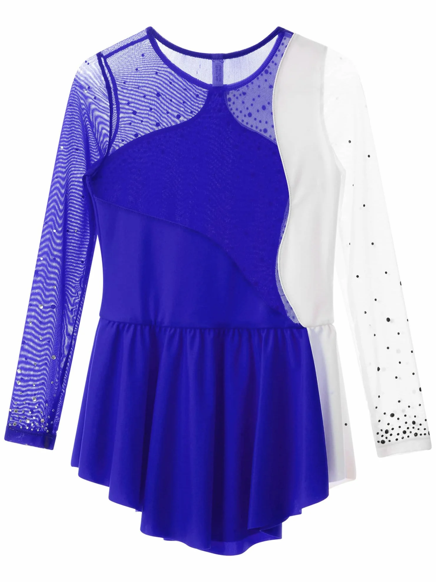 iiniim Robe Patinage Artistique Enfant Fille Danse Moderne Lyrique Ballet Gymnastique Compétition
