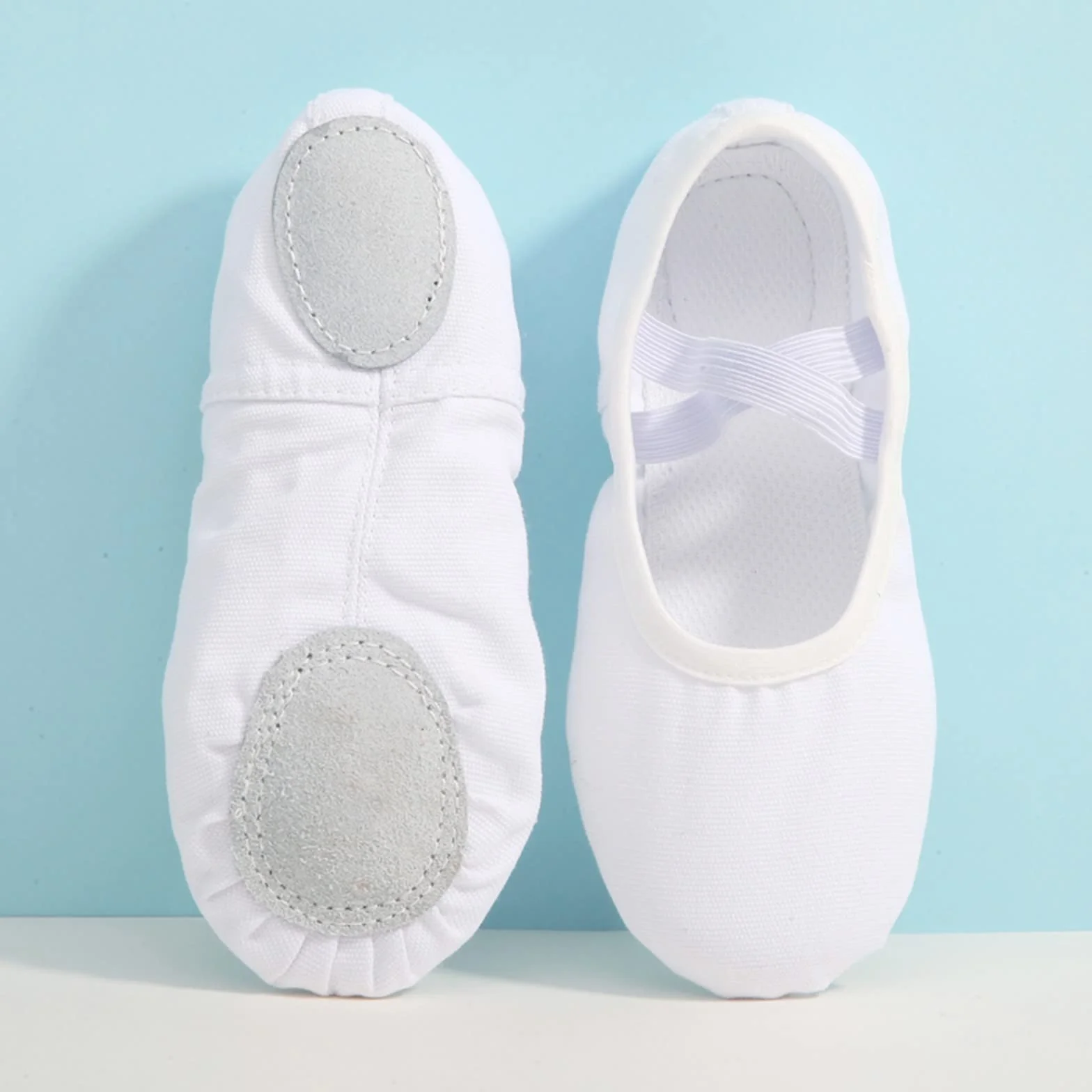 Chaussures de Danse Fille Chaussons de Ballet Enfant Jazz Gymnastique Rythmique Princesse Performance