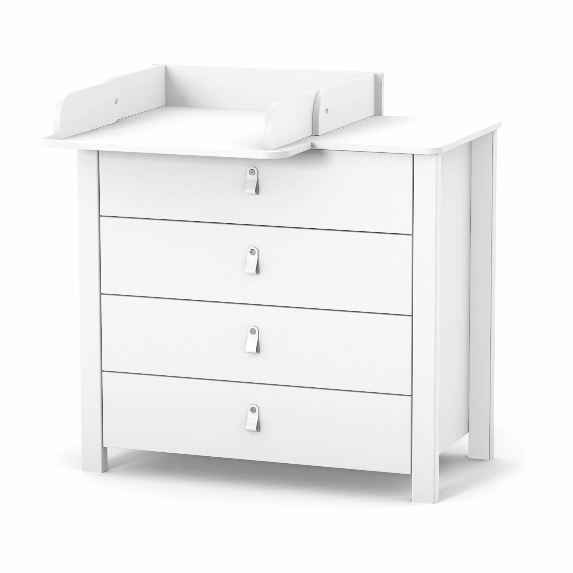 Veres Table à langer pliable 60 cm blanc