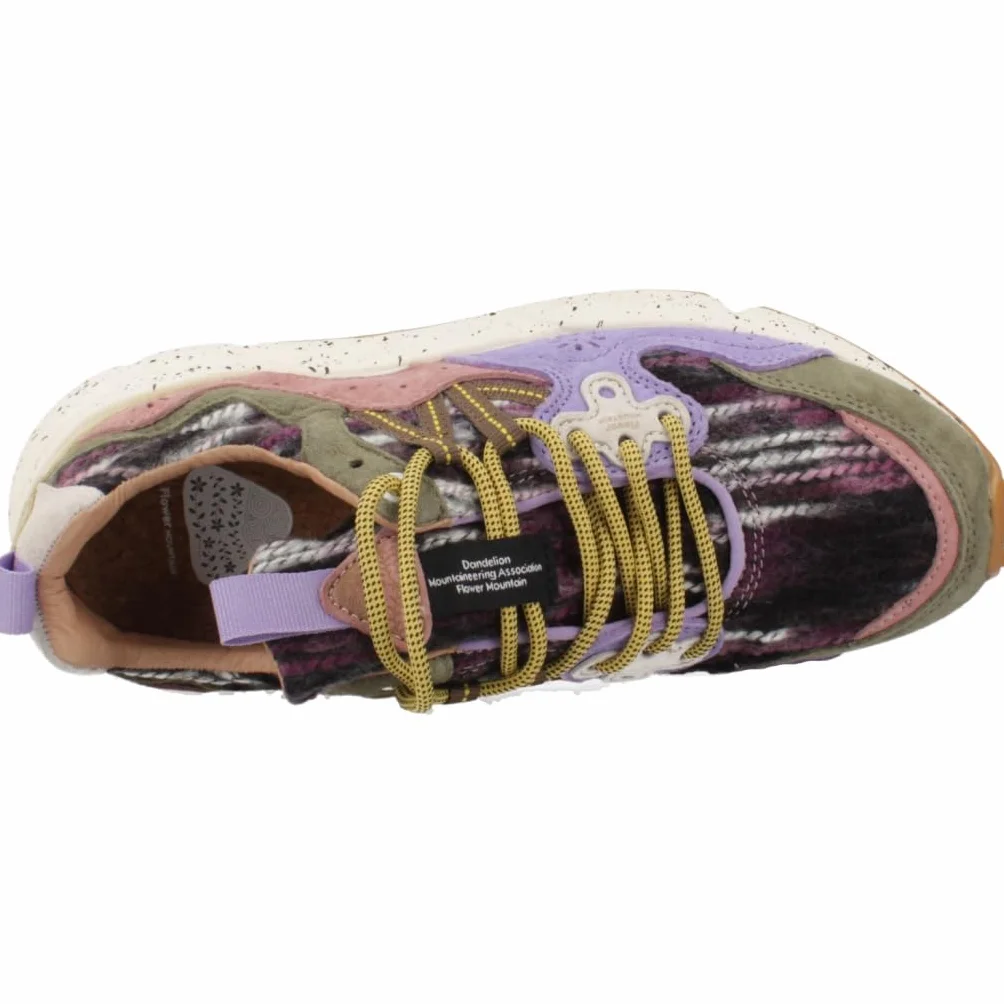 FLOWER MOUNTAIN Scarpe Donna YAMANO 3 Brown Violet