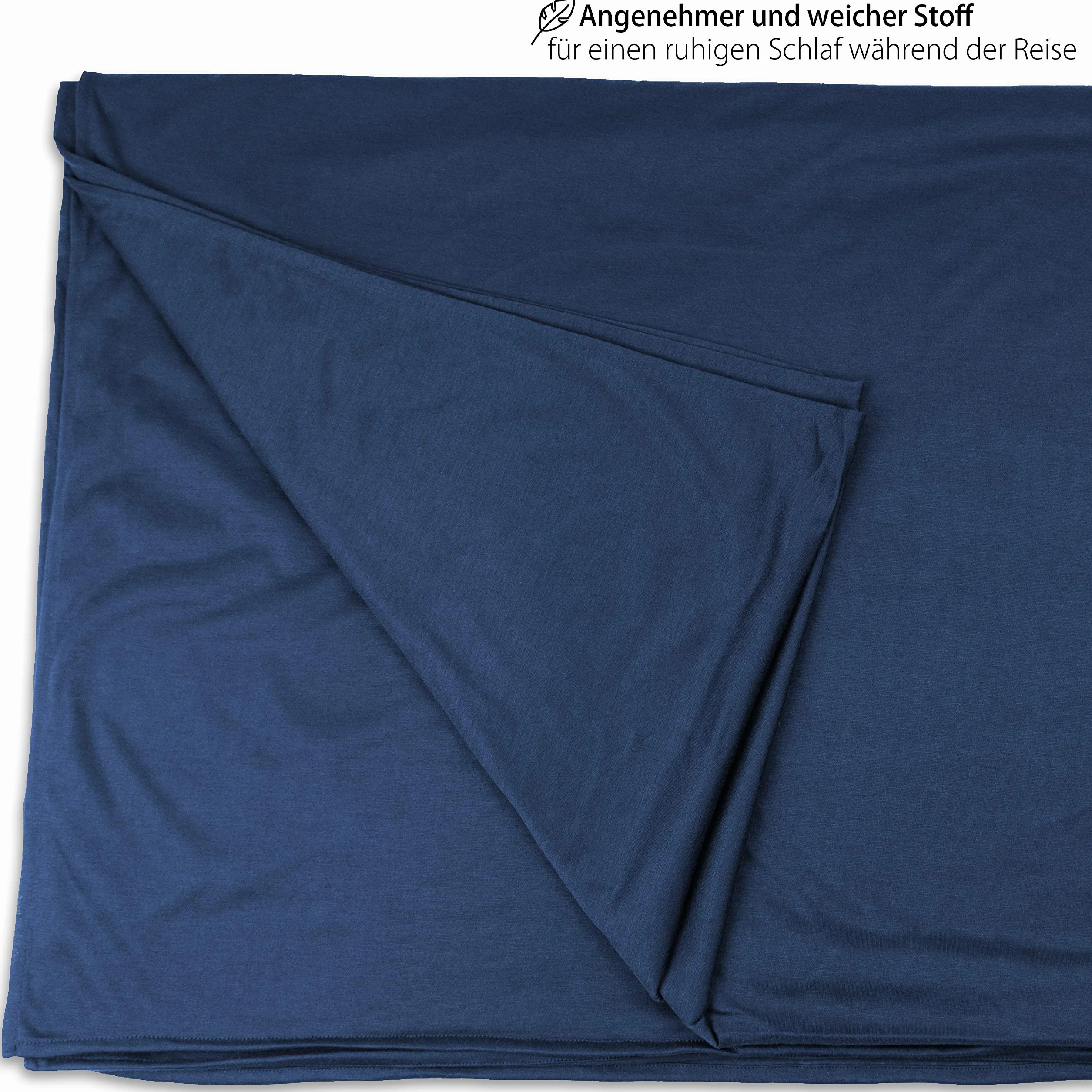 Outdoro Isopeak Couverture de voyage 210 x 155 cm ultra légère peu encombrante douce respirante
