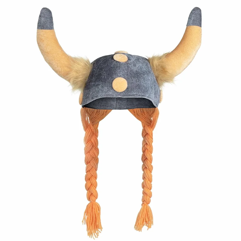Boland Casque Gaulois Chapeau Tissu Viking Guerrier Déguisement Carnaval Halloween Fête Thème