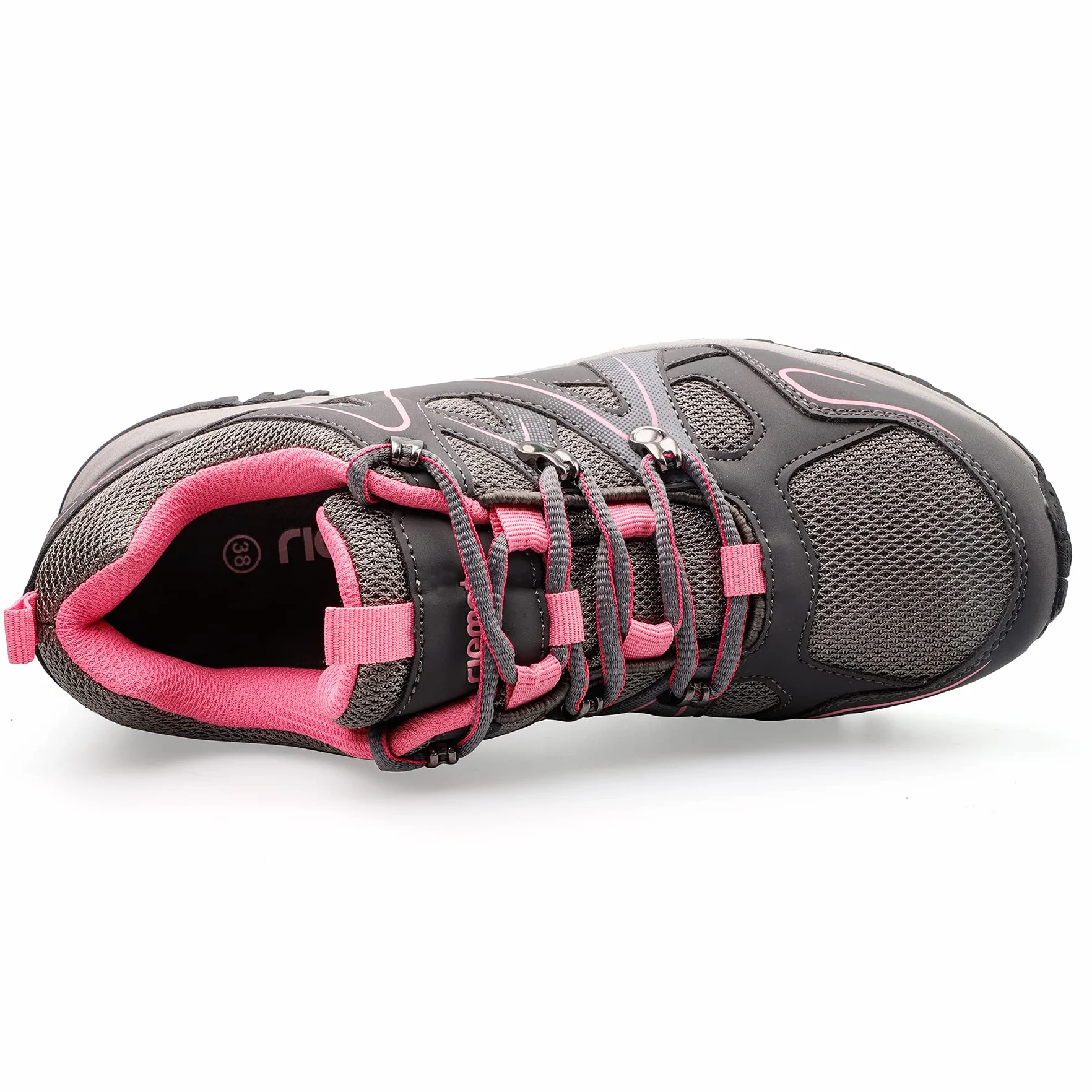 riemot Chaussures de Randonnée Femme Imperméables Basses Respirantes Antidérapant